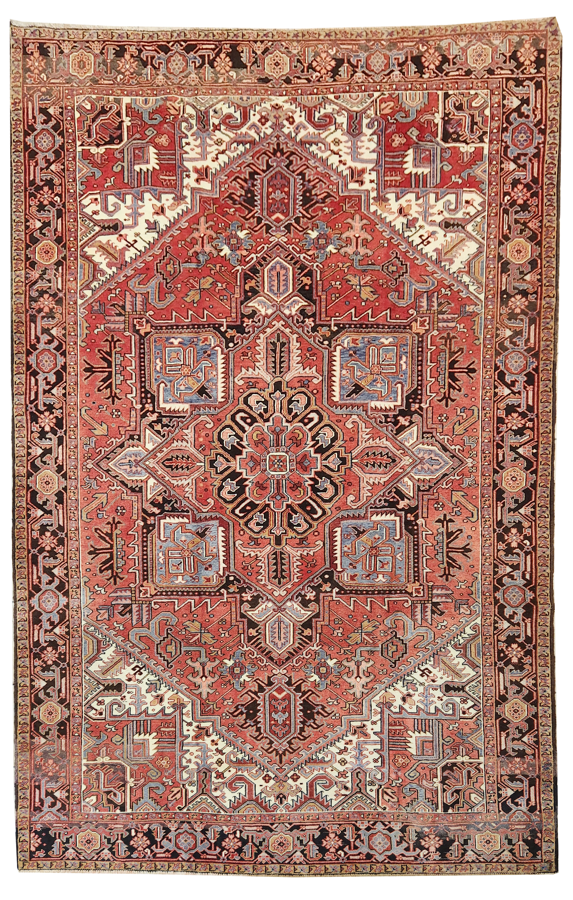 Heriz Vintage Persian Rug  345x254 cm