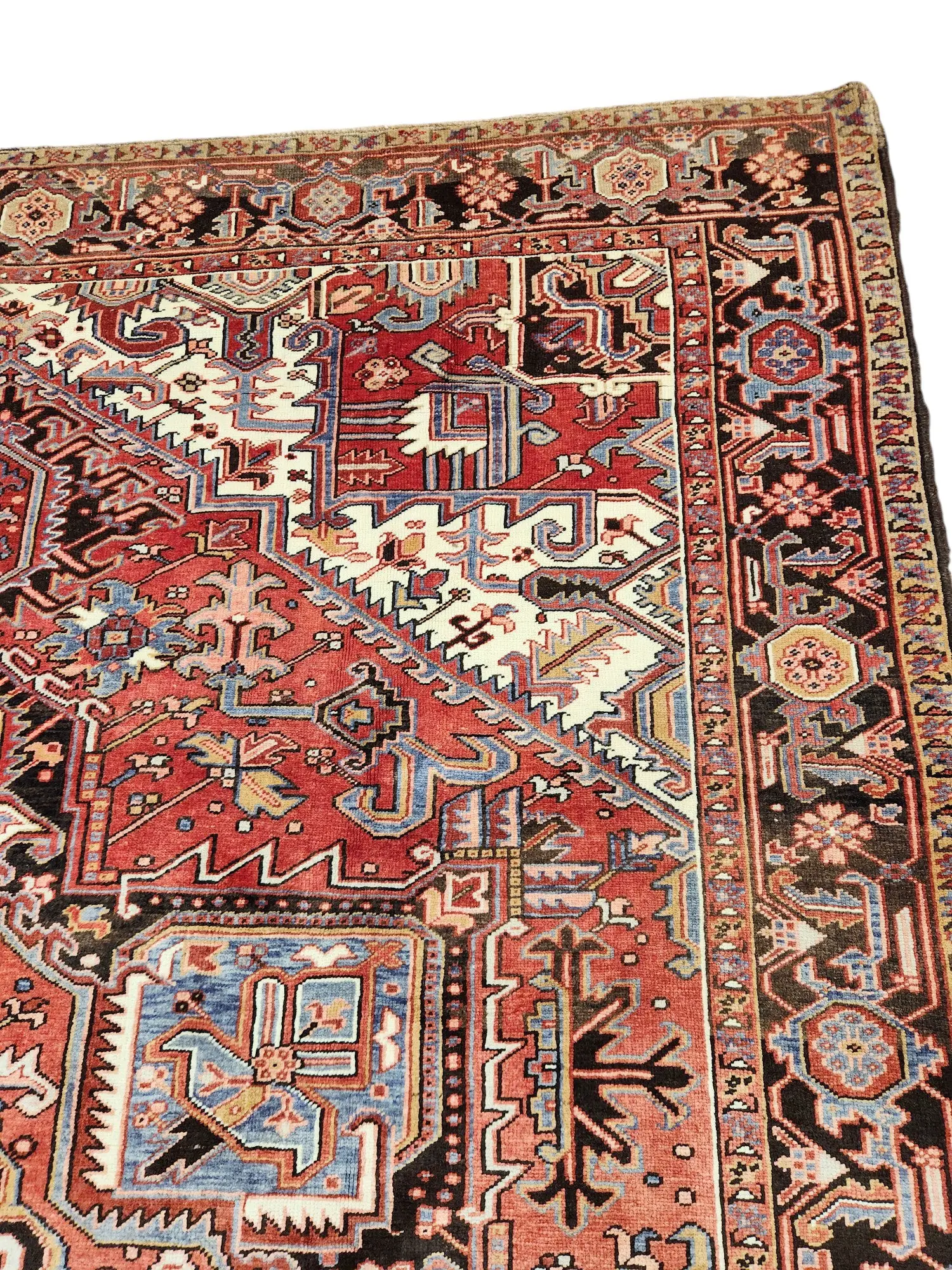 Heriz Vintage Persian Rug 3.46 x 2.47m - image 2