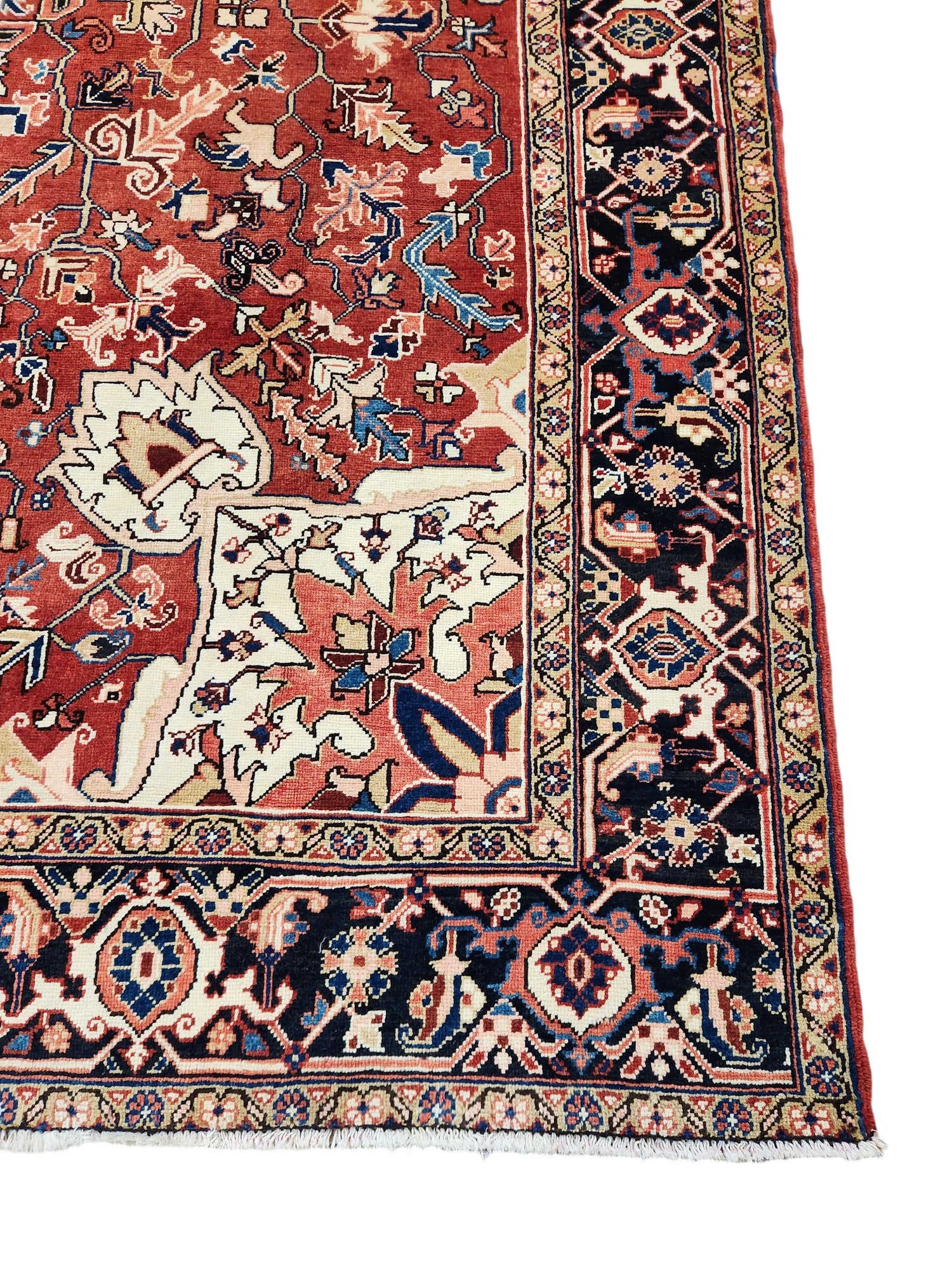 Heriz Vintage Persian Rug 337x237 cm