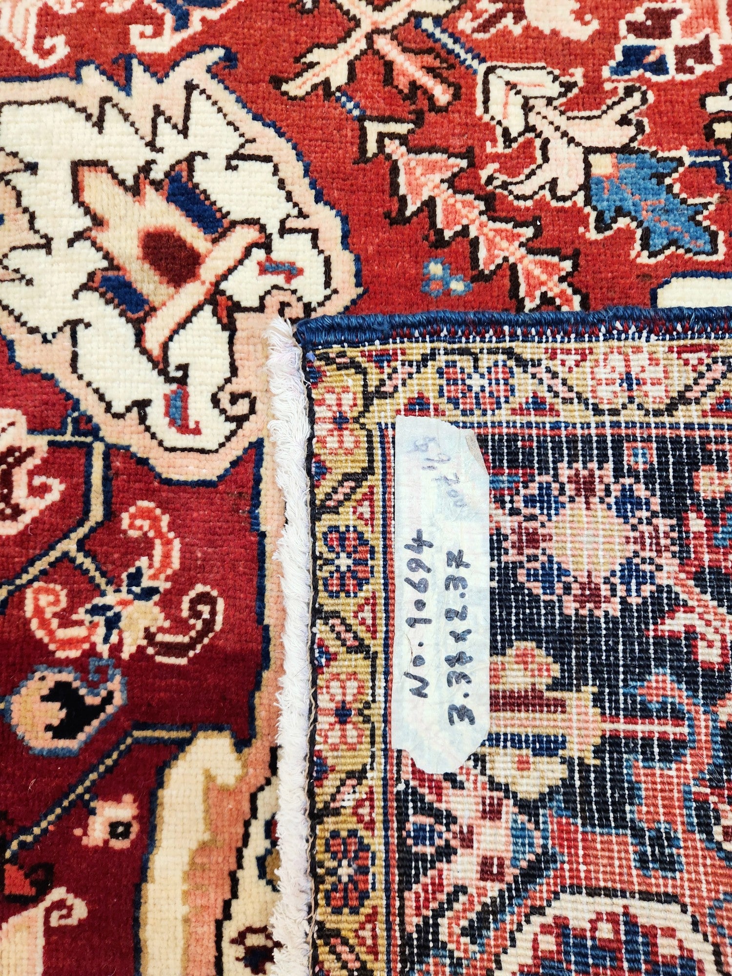 Heriz Vintage Persian Rug 337x237 cm
