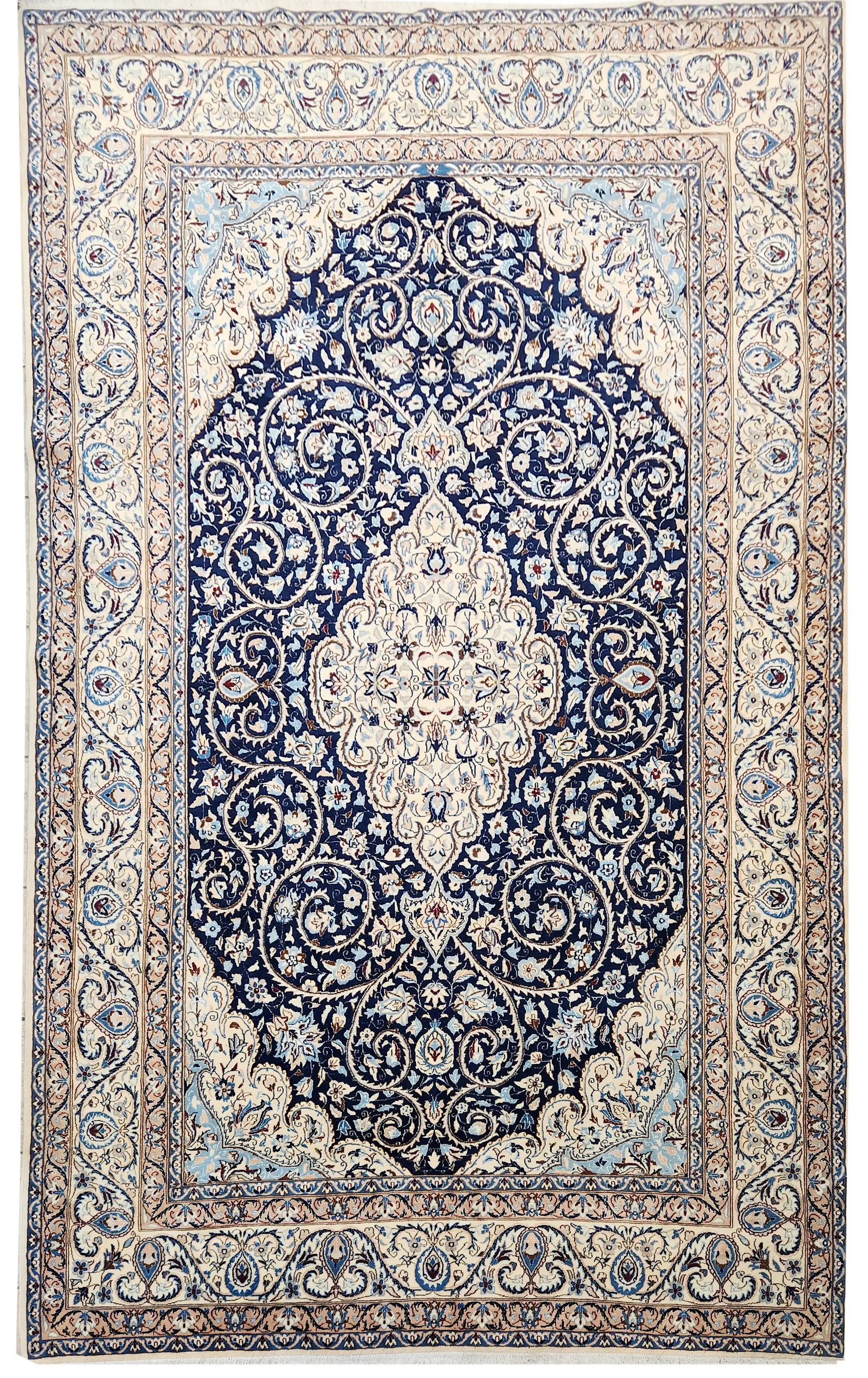 Nain Persian Rug 3.42 x 2.17m