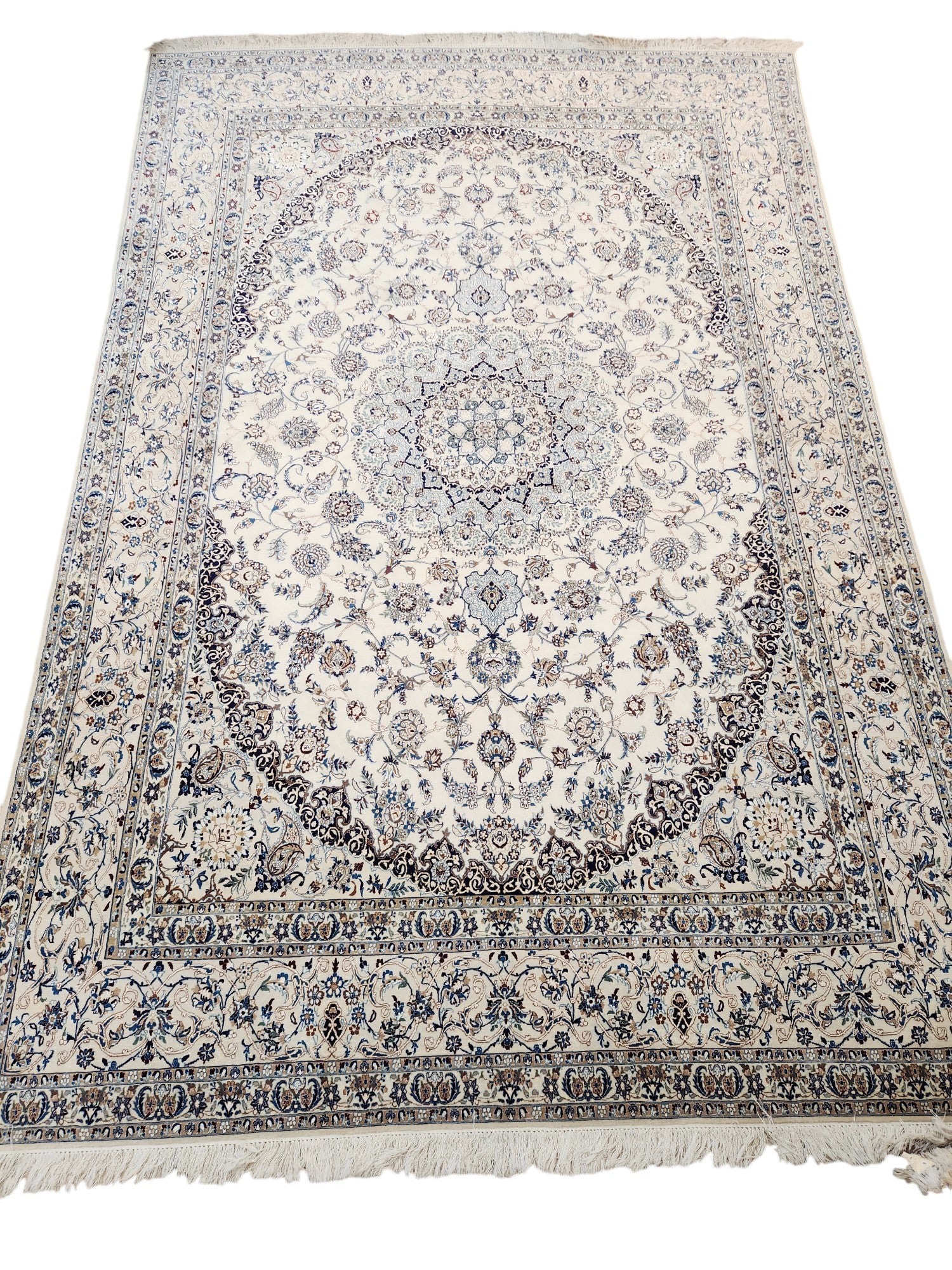 Nain vintage Persian Rug 370x250 cm