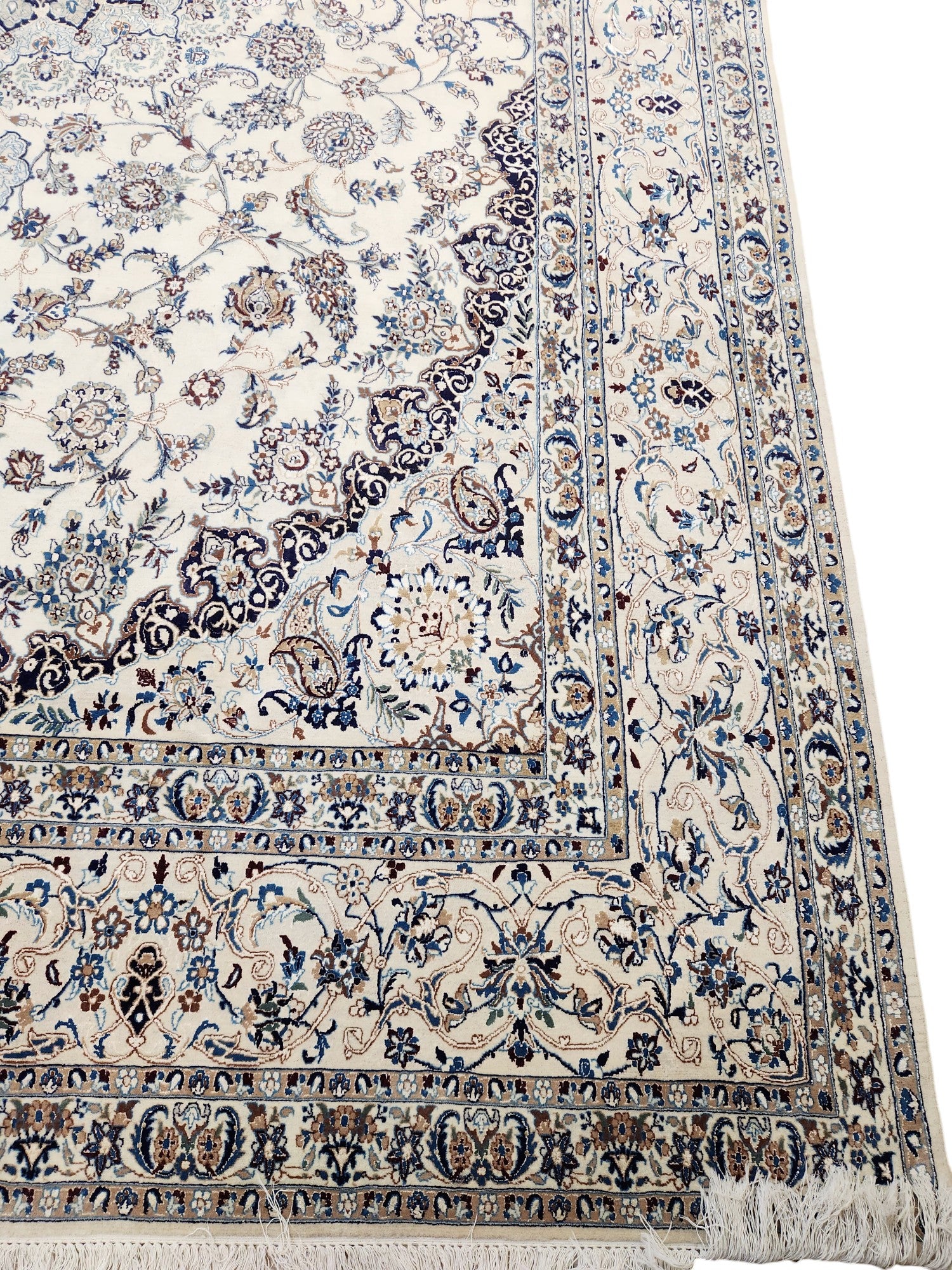 Nain vintage Persian Rug 370x250 cm