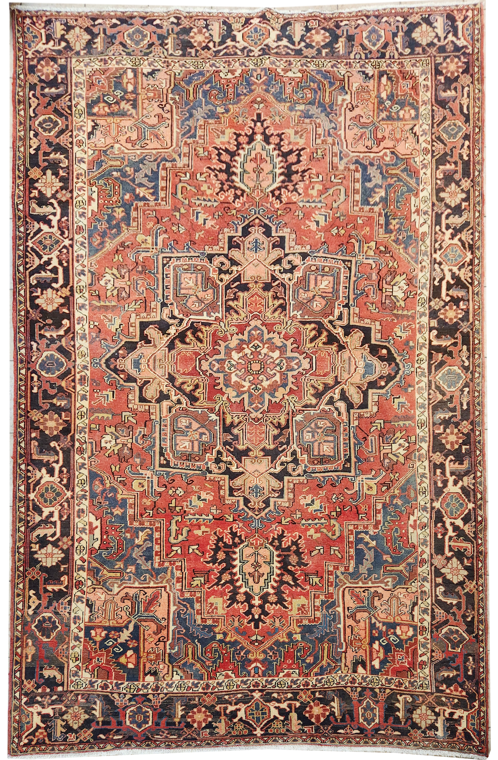 Heriz Vintage Persian Rug 345x240 cm