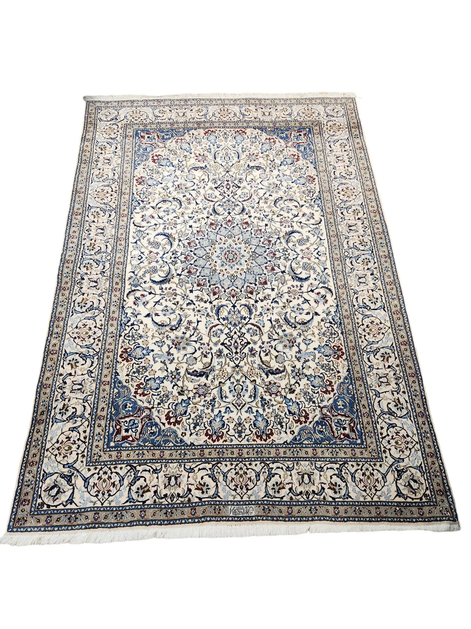 Nain Fine Persian Rug 3.50 x 2.50m
