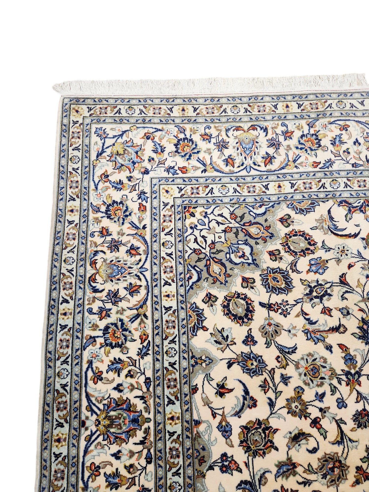 Kashan Persian Rug lamb's wool 300x200 cm