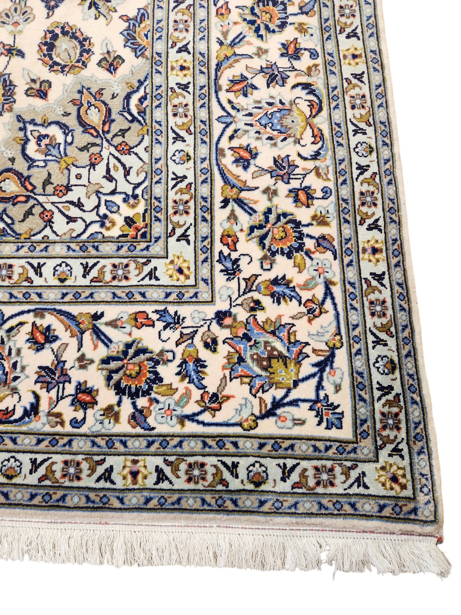 Kashan Persian Rug lamb's wool 300x200 cm