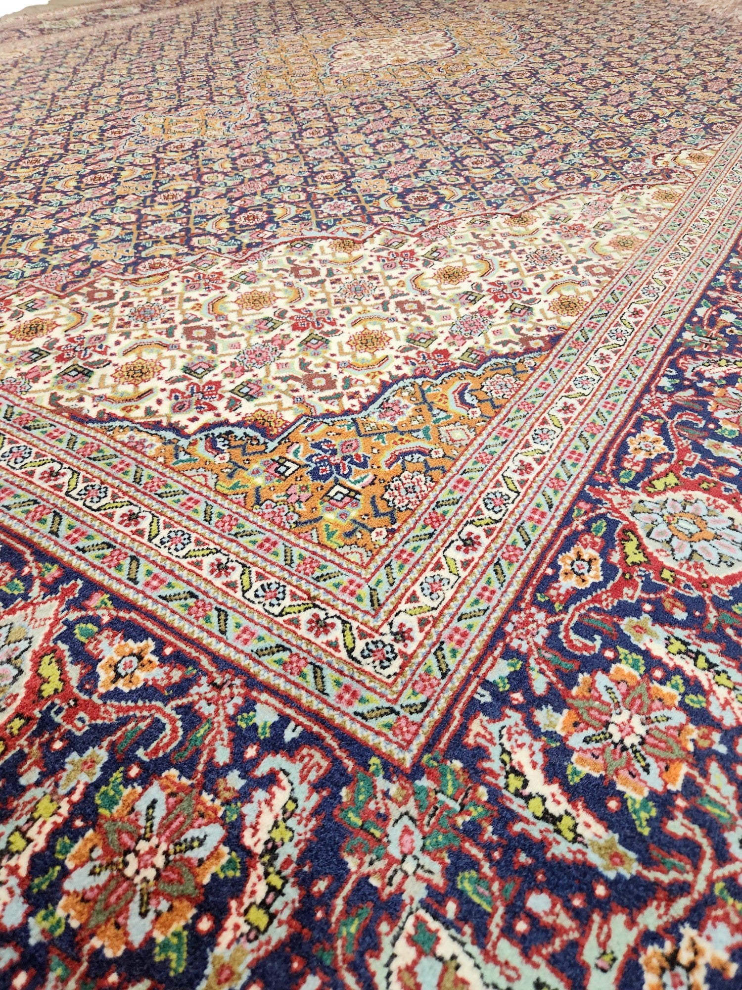 Tabriz Persian Rug lamb's wool 340x243 cm
