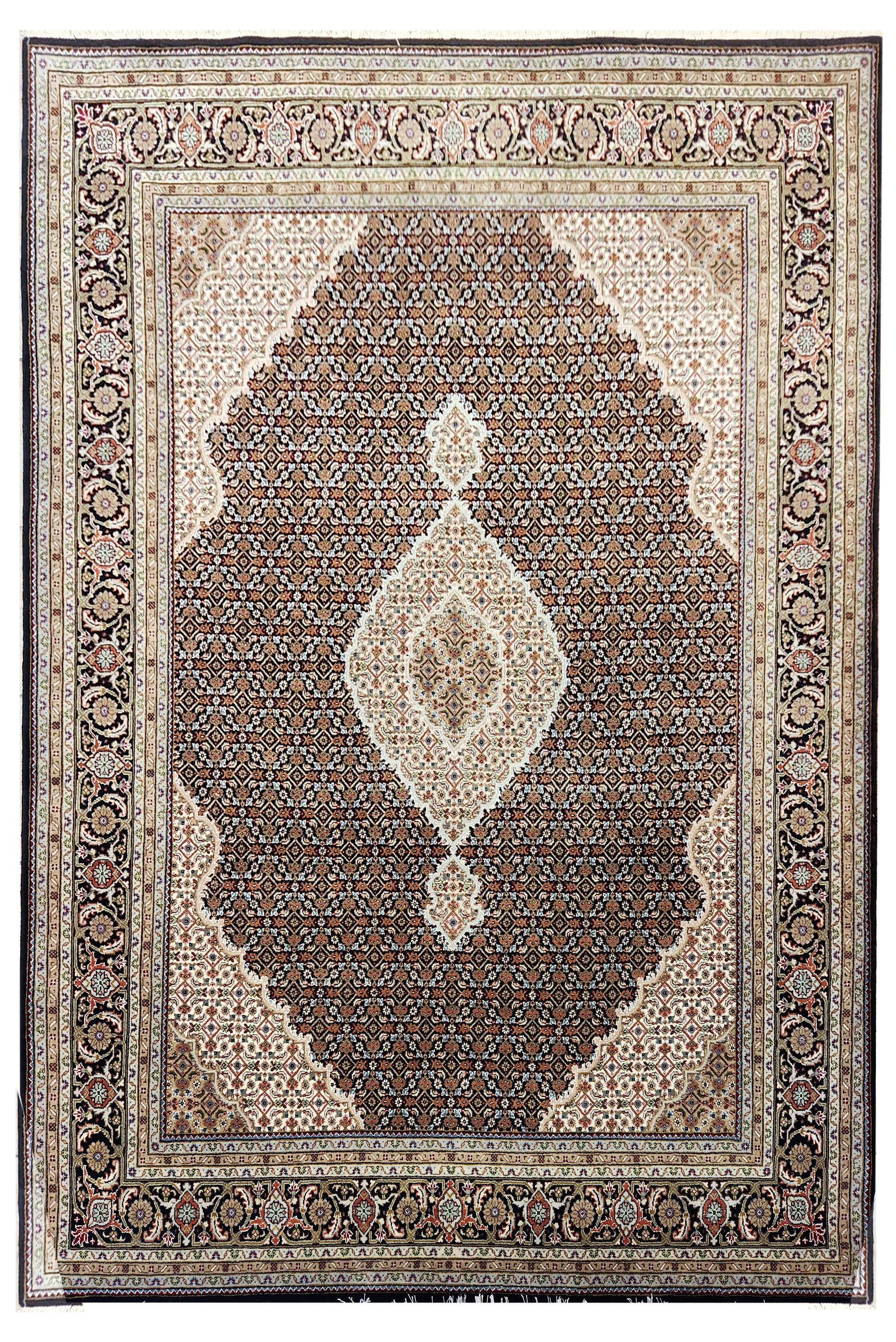 Mahi Tabriz Indian Rug 197 x 251 cm