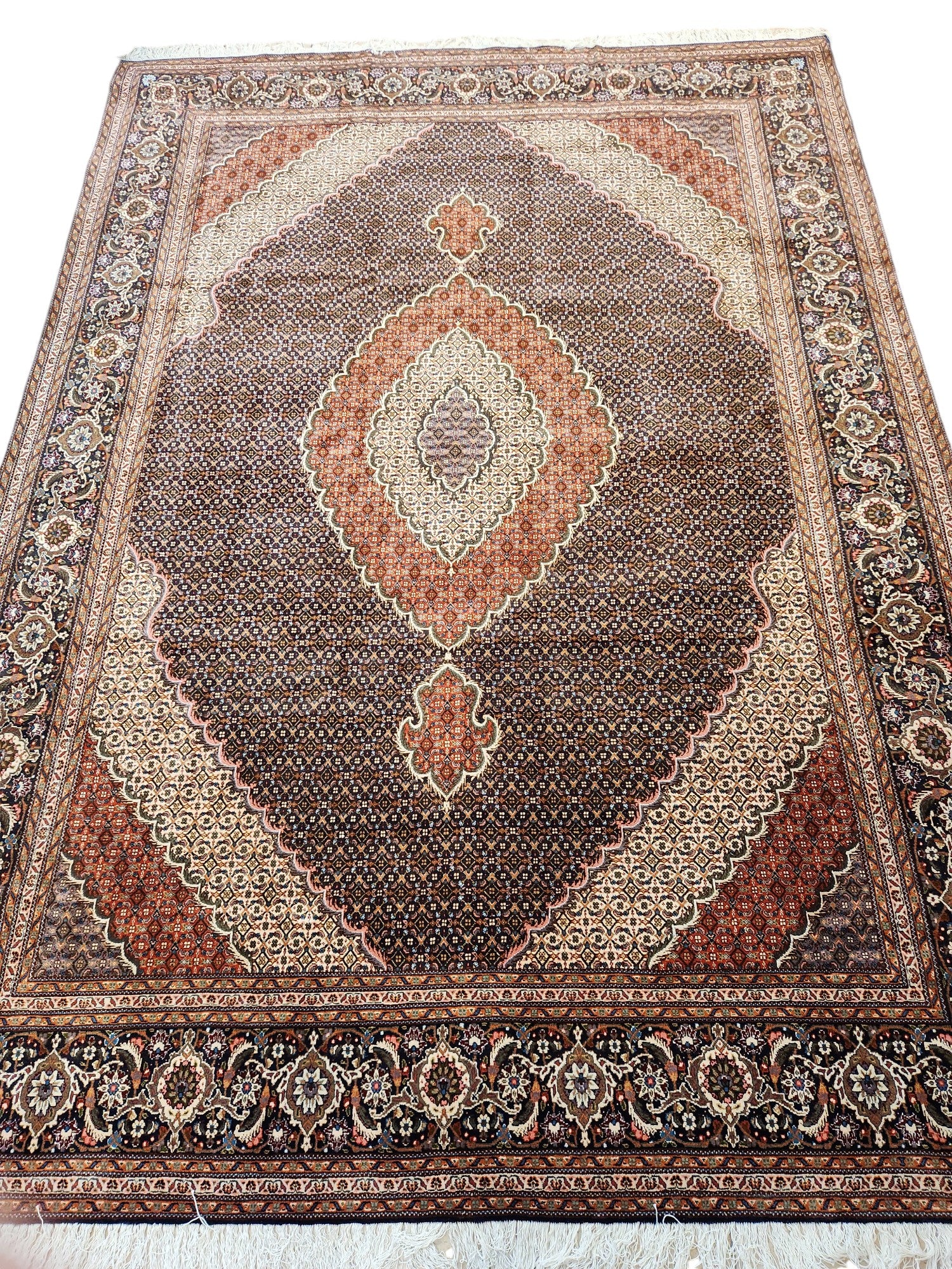 Tabriz Persian Rug lamb's wool 340x240 cm
