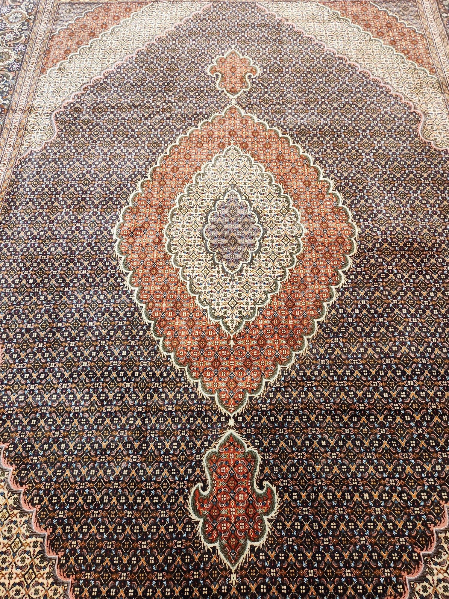Tabriz Persian Rug lamb's wool 340x240 cm