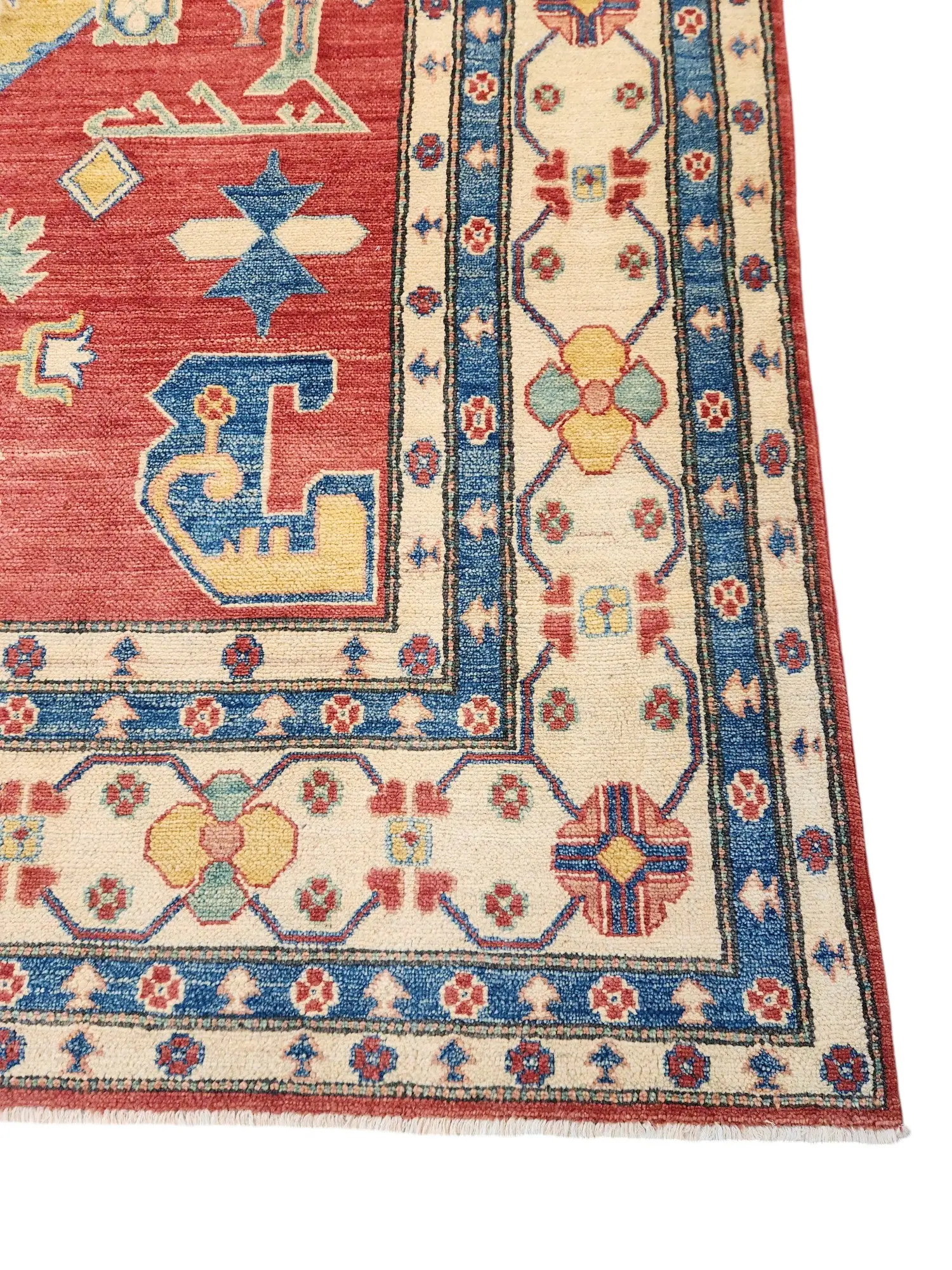 Kazak Wool Vegetable Dye Rug 296 x 210 cm - image 5