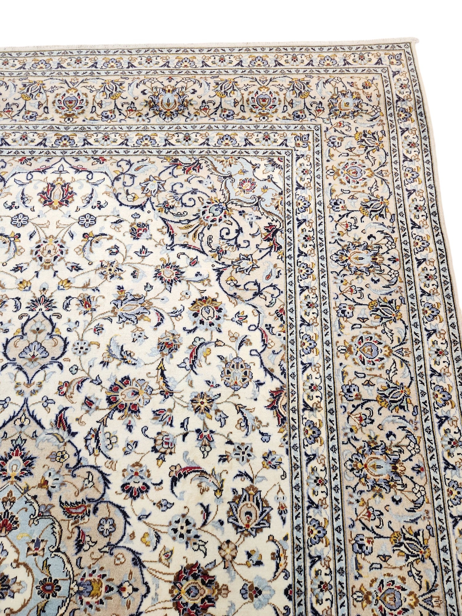 Kashan Persian Rug lamb's wool 350x250cm
