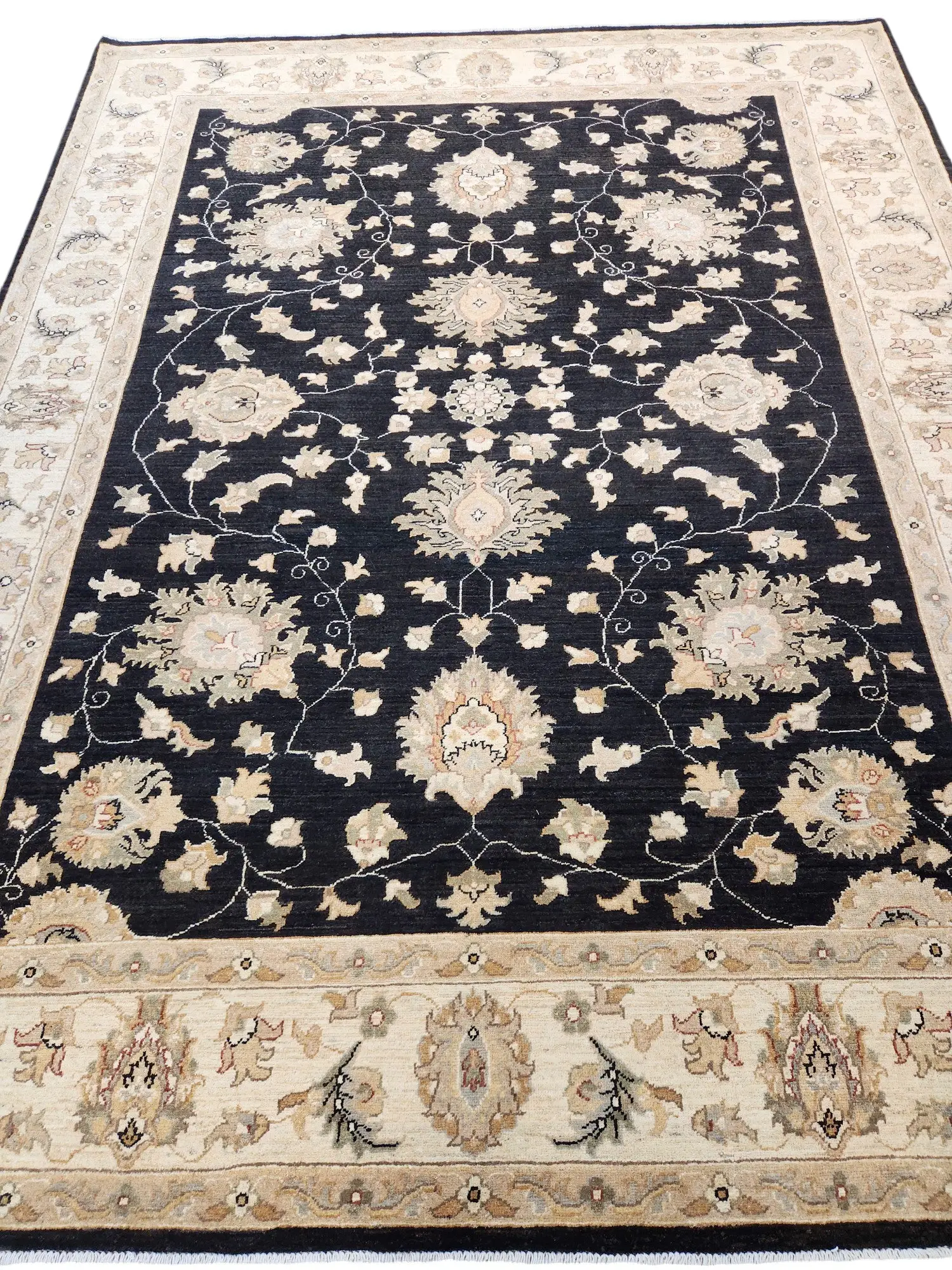 Chobi Vegetable Dye Tribal Rug 300 x 250 cm - image 2