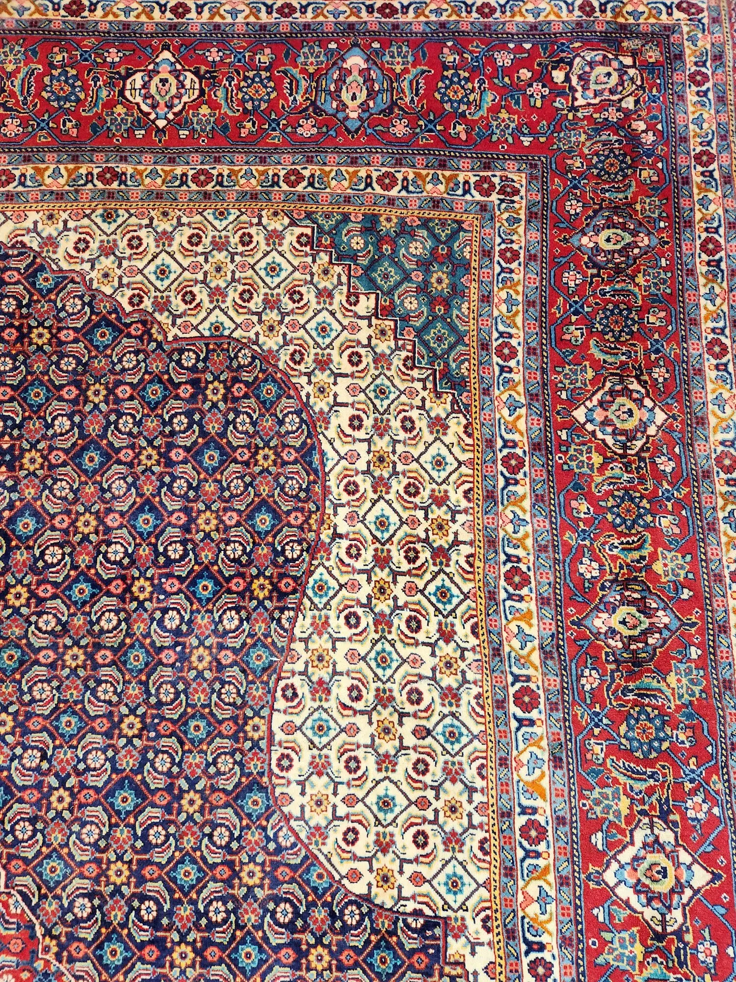 Tabriz Persian Rug lamb's wool 375x262 cm - image 2