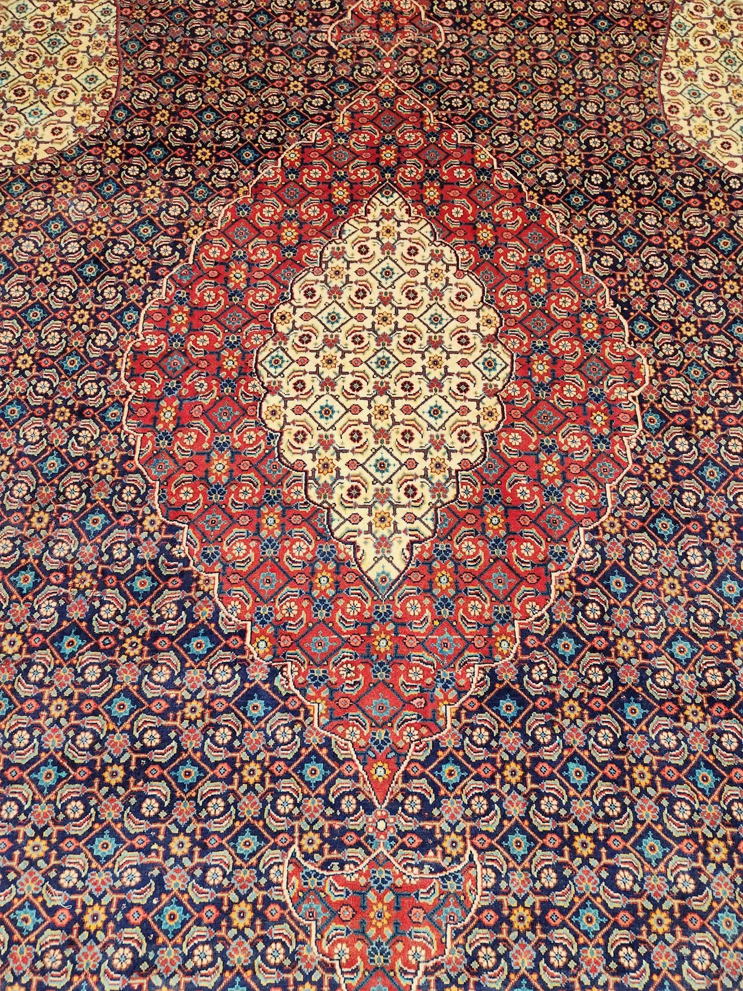 Tabriz Persian Rug lamb's wool 375x262 cm - image 3