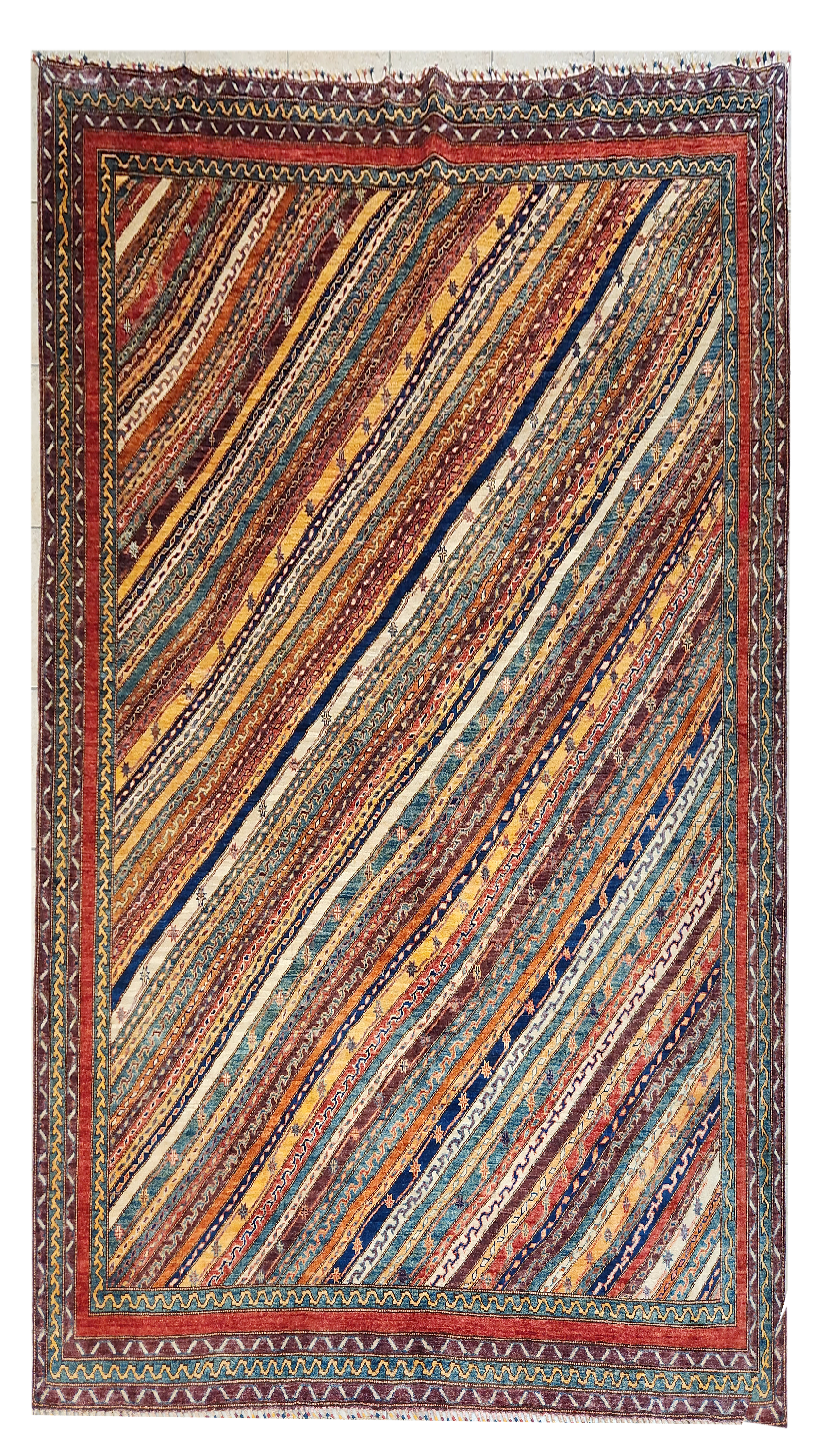 Shawl Super Kazak Afghan Rug 300x250 cm
