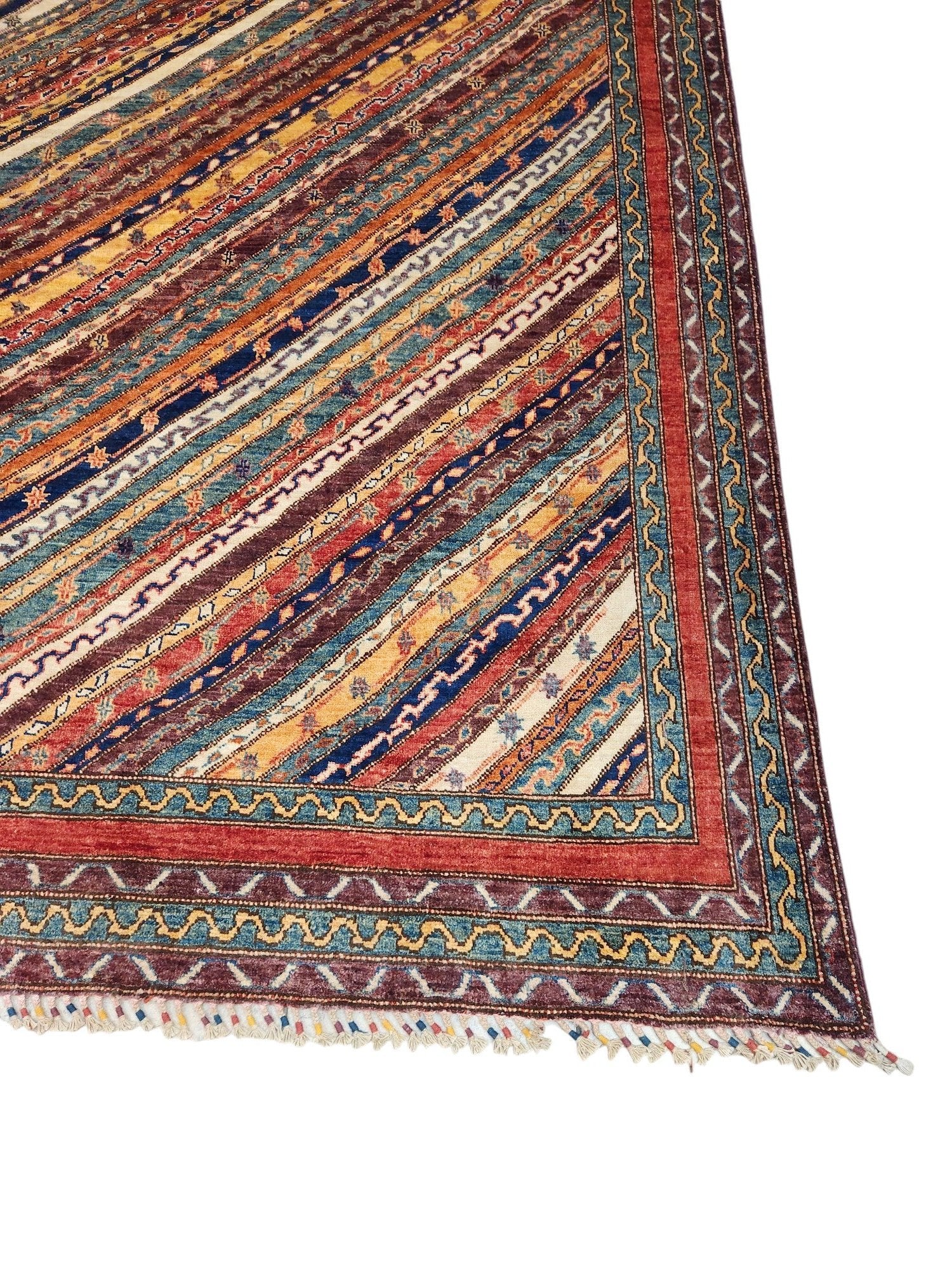 Shawl Super Kazak Afghan Rug 300x250 cm