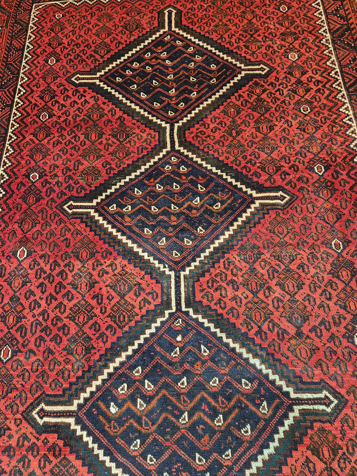 Shiraz Persian Rug 305x226cm