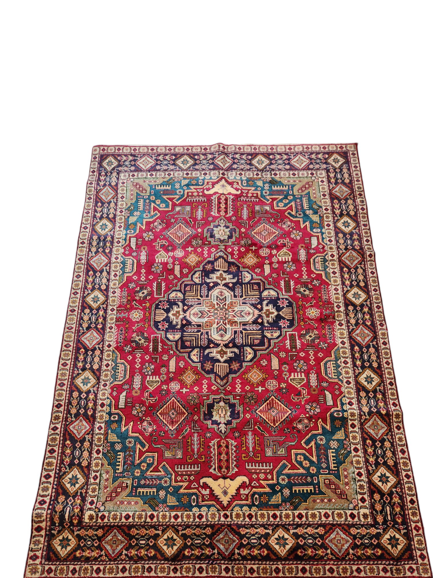 Tabriz Heriz Persian Rug 300x196 cm