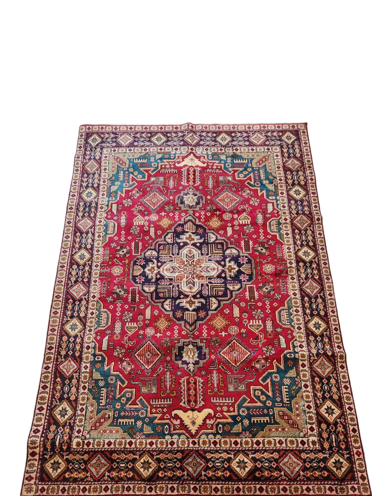 Tabriz Heriz Persian Rug 3.00 x 1.96m
