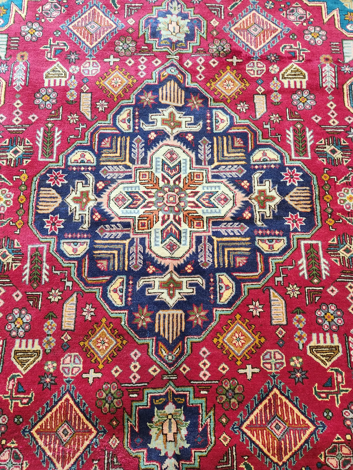 Tabriz Heriz Persian Rug 3.00 x 1.96m