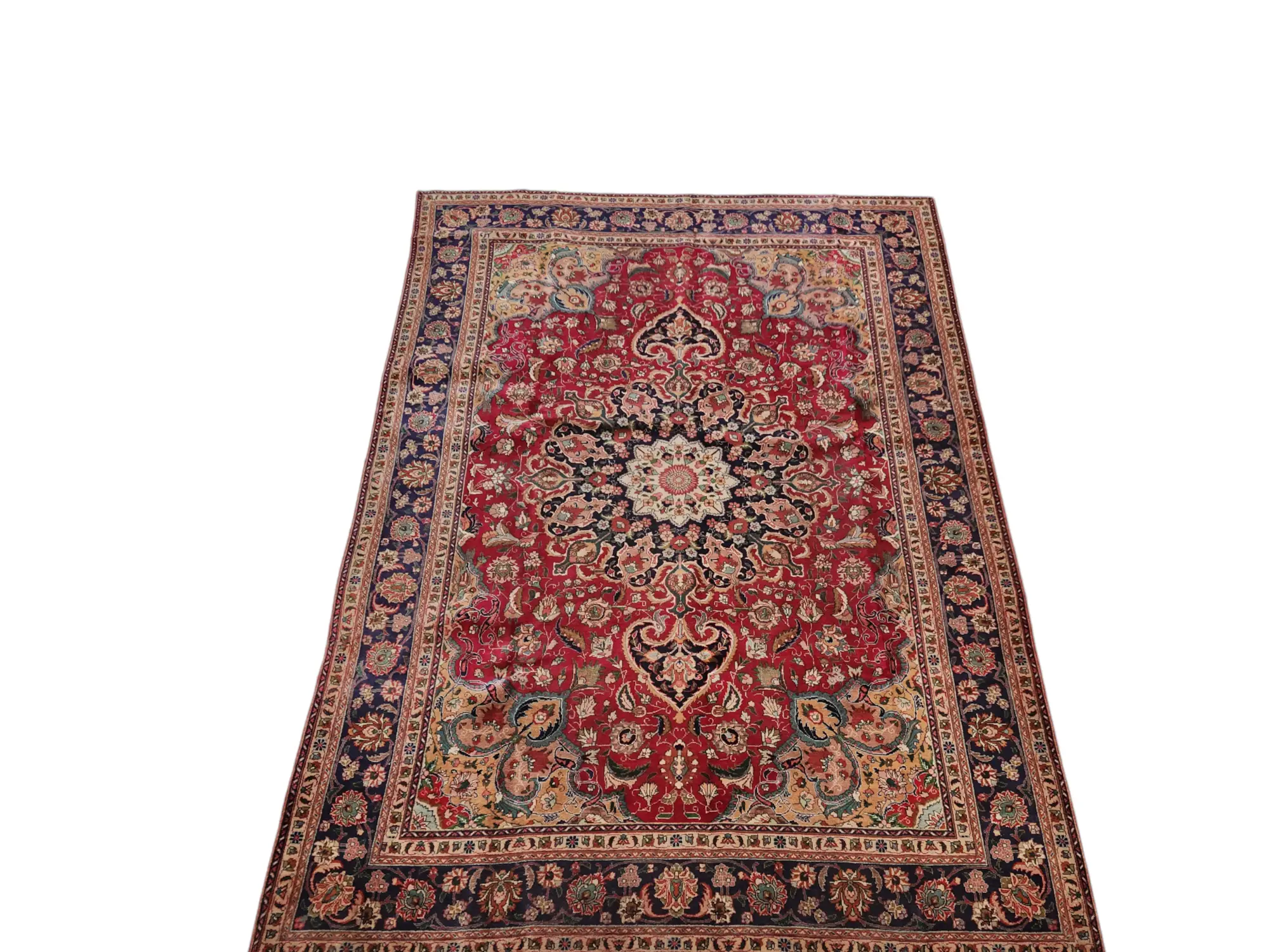 Tabriz Vintage Persian Rug 3.10 x 2.15m