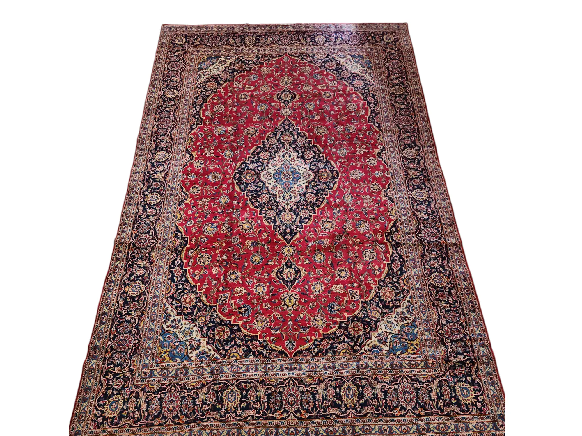 Persian Vintage Kashan Rug 4.75 x 3.05m