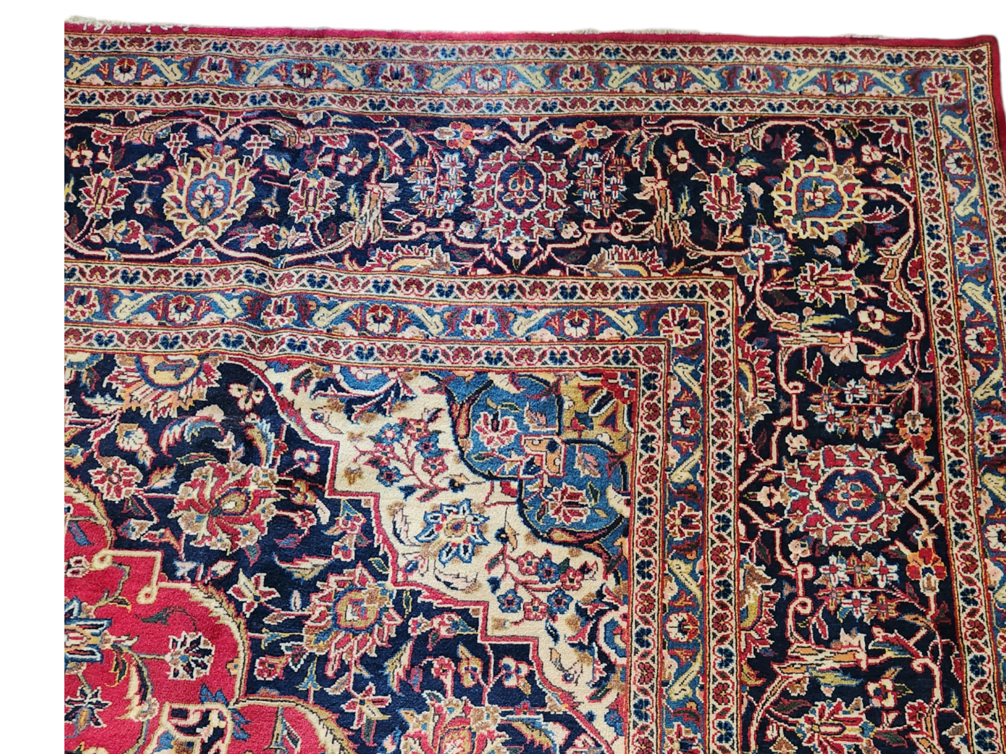 Persian vintage Kashan Rug 475x305m