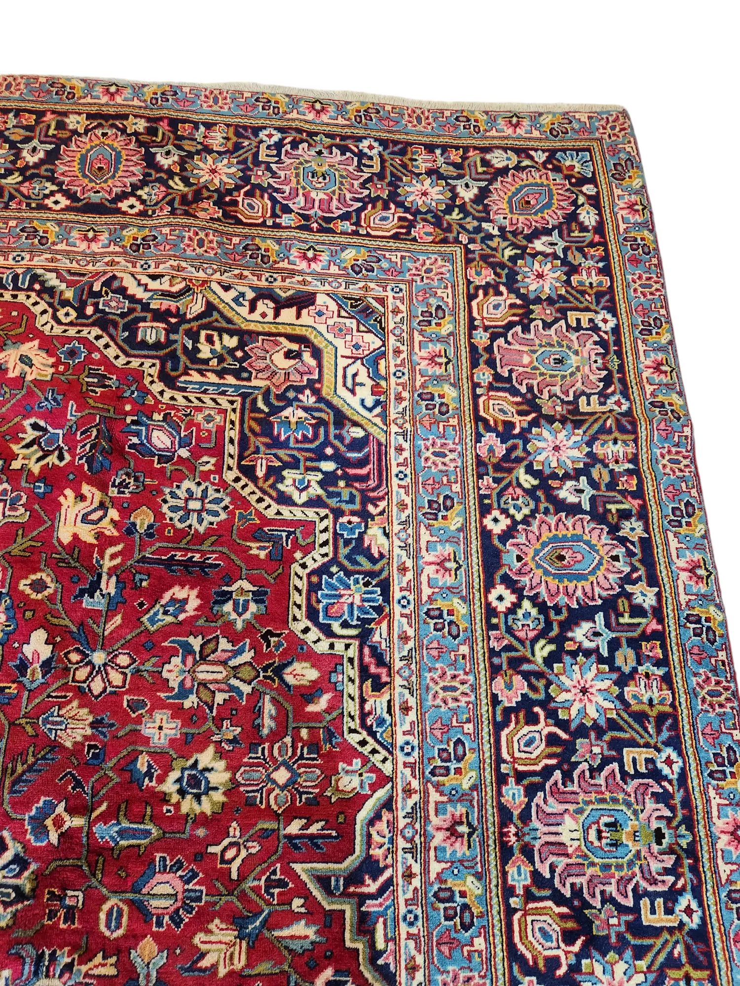 Persian Vintage Kashan Rug 3.96 x 2.96m - image 4