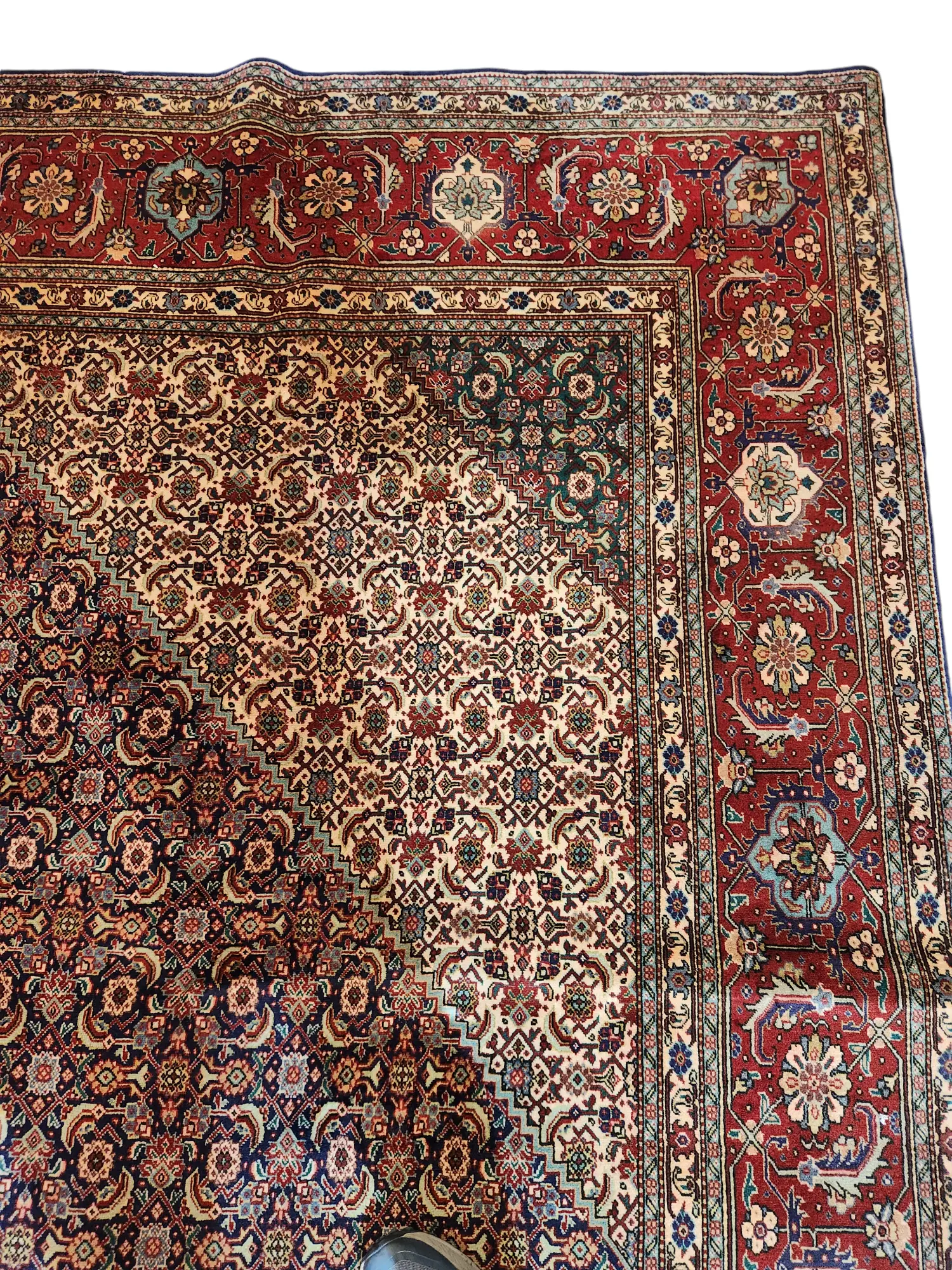 Tabriz Persian Rug lamb's wool 390x300 cm - image 3