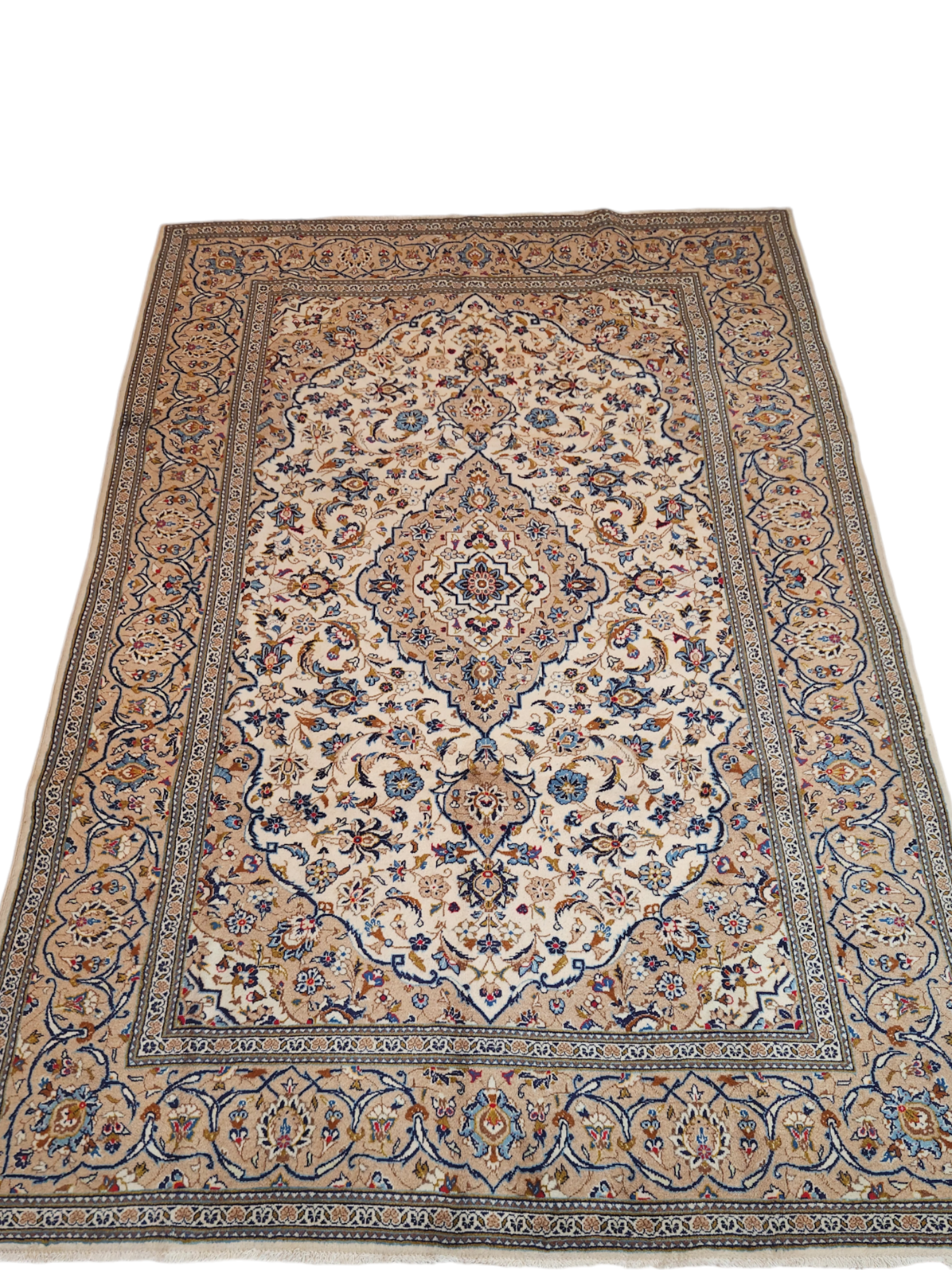 Kashan Persian Rug  297x197cm
