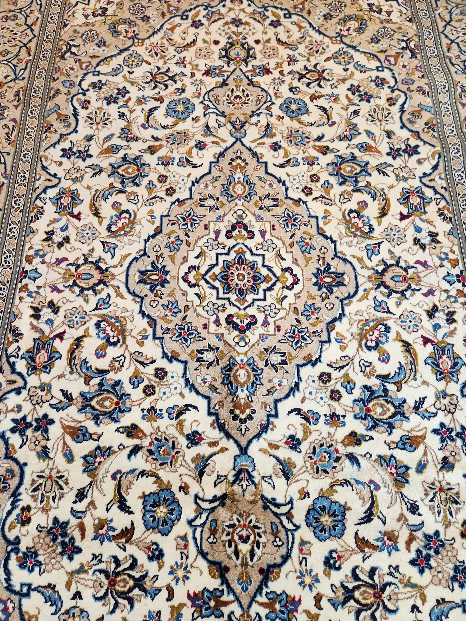 Kashan Persian Rug  297x197cm - image 3