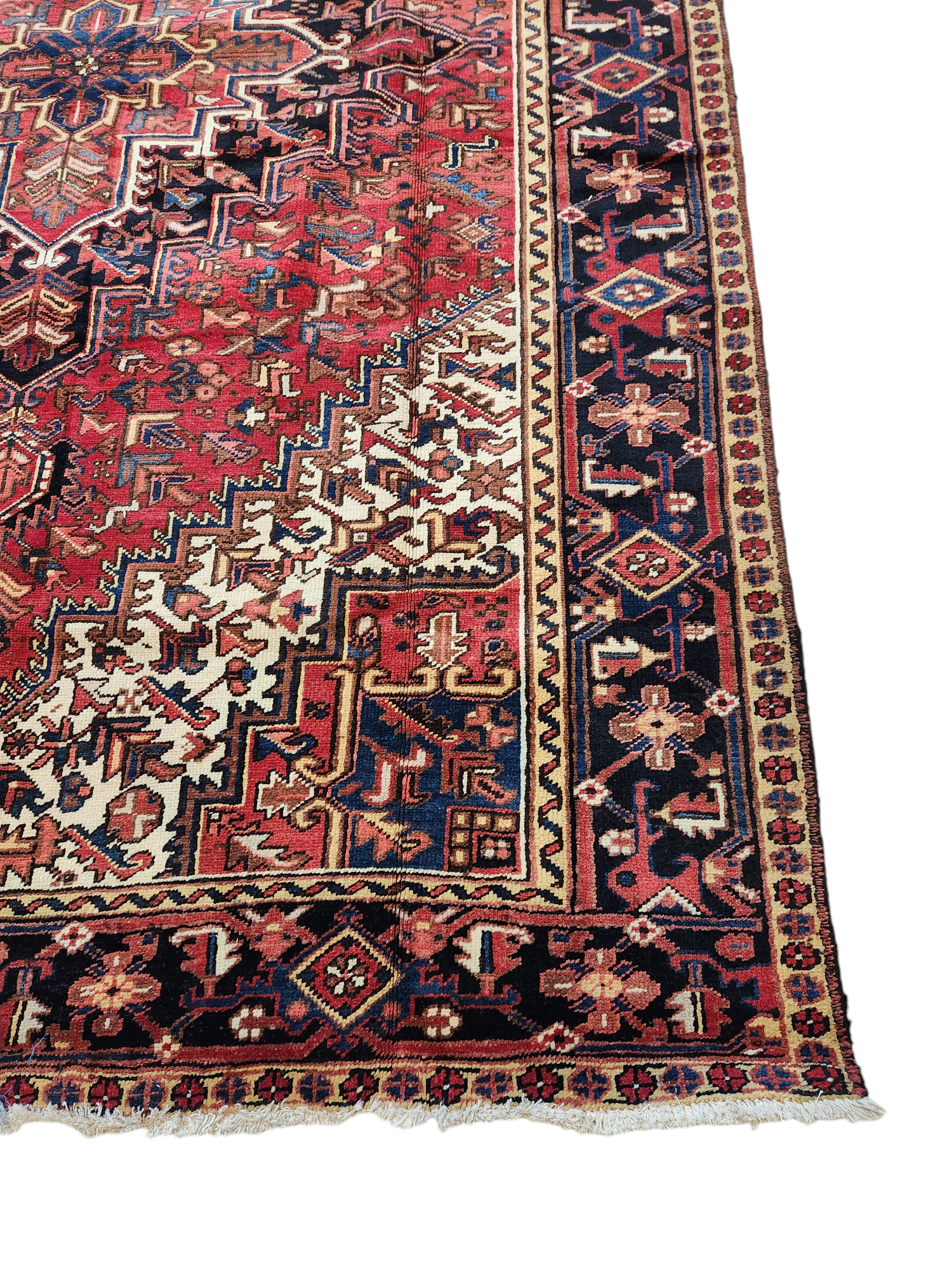 Heriz Vintage Persian Rug 319x217 cm