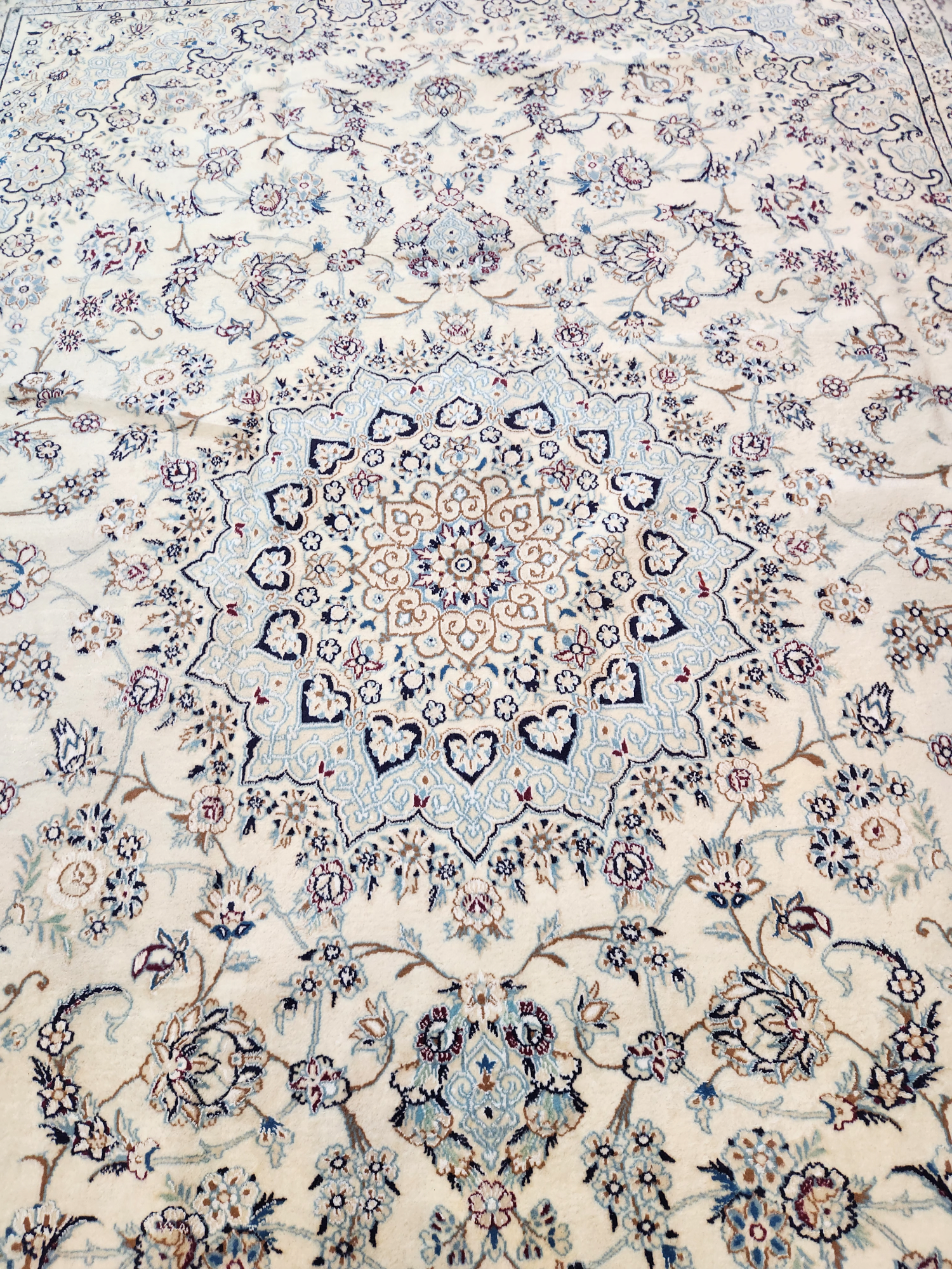 Nain fine Persian rug 338x248 cm