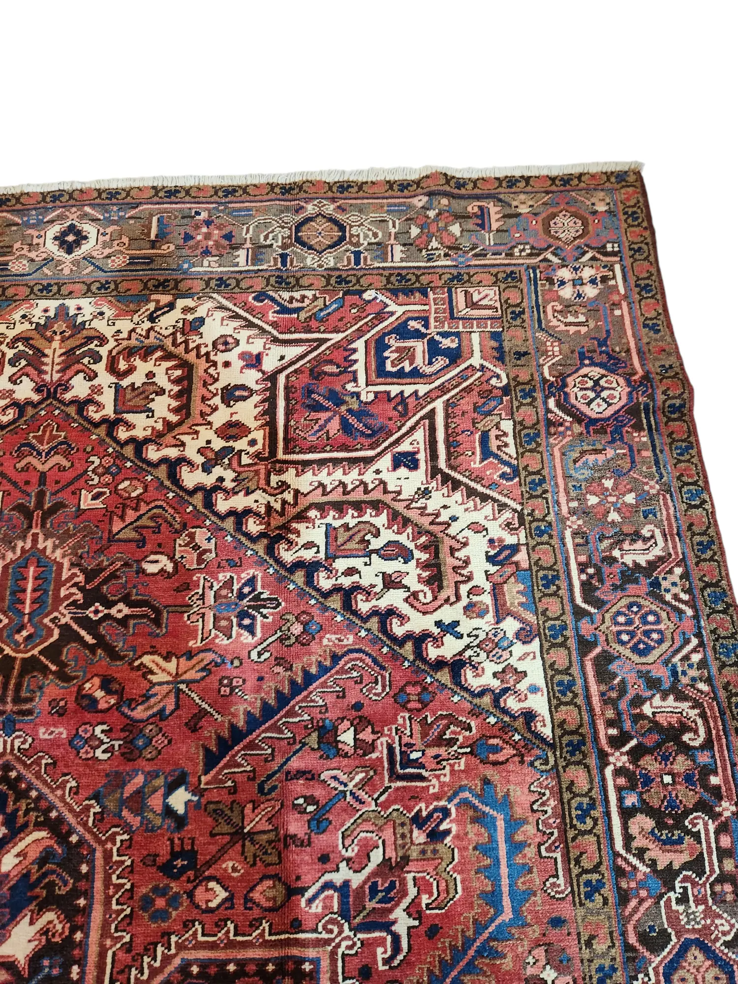 Heriz Vintage Persian Rug 340x232 cm - image 2