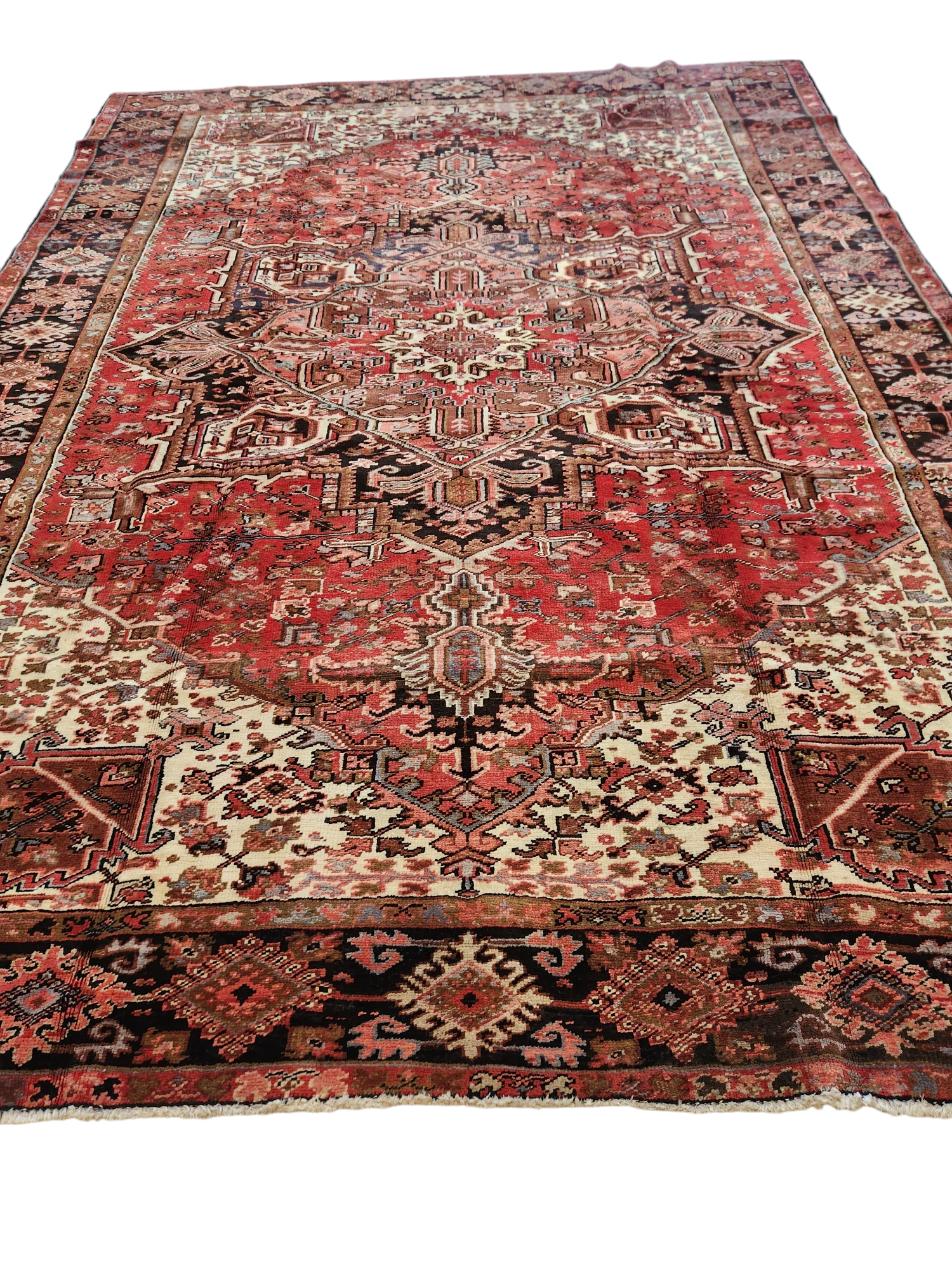 Heriz Vintage Persian Rug 320x242 cm