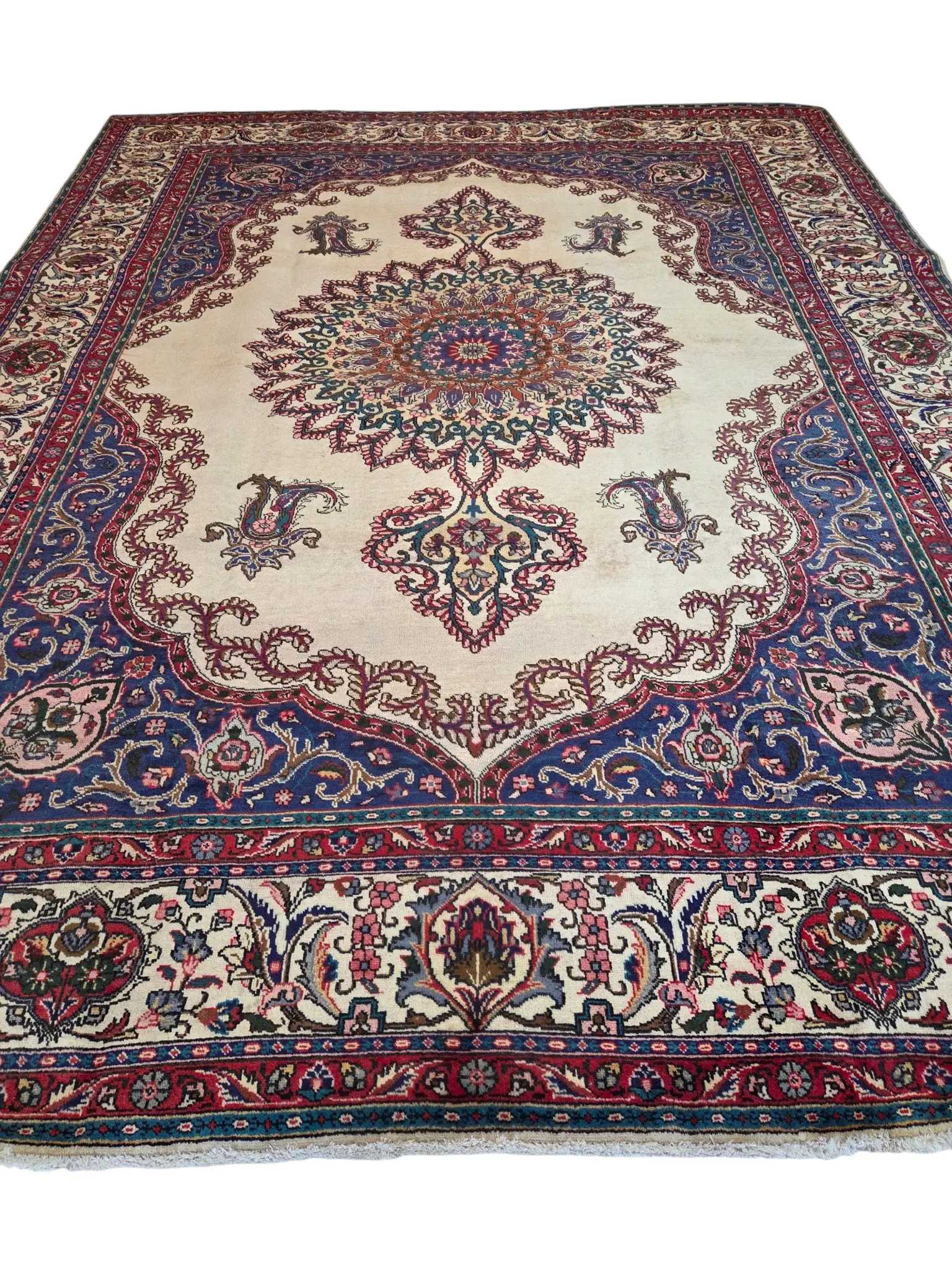 Tabriz Vintage Persian Rug 390 x 300 cm