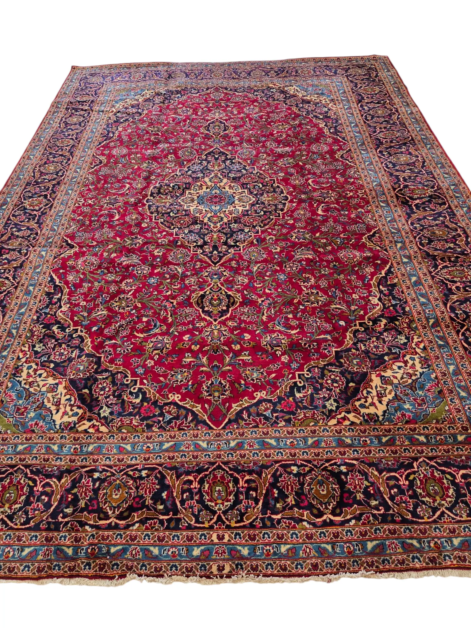 Kashan Persian Rug 405 x 290 cm