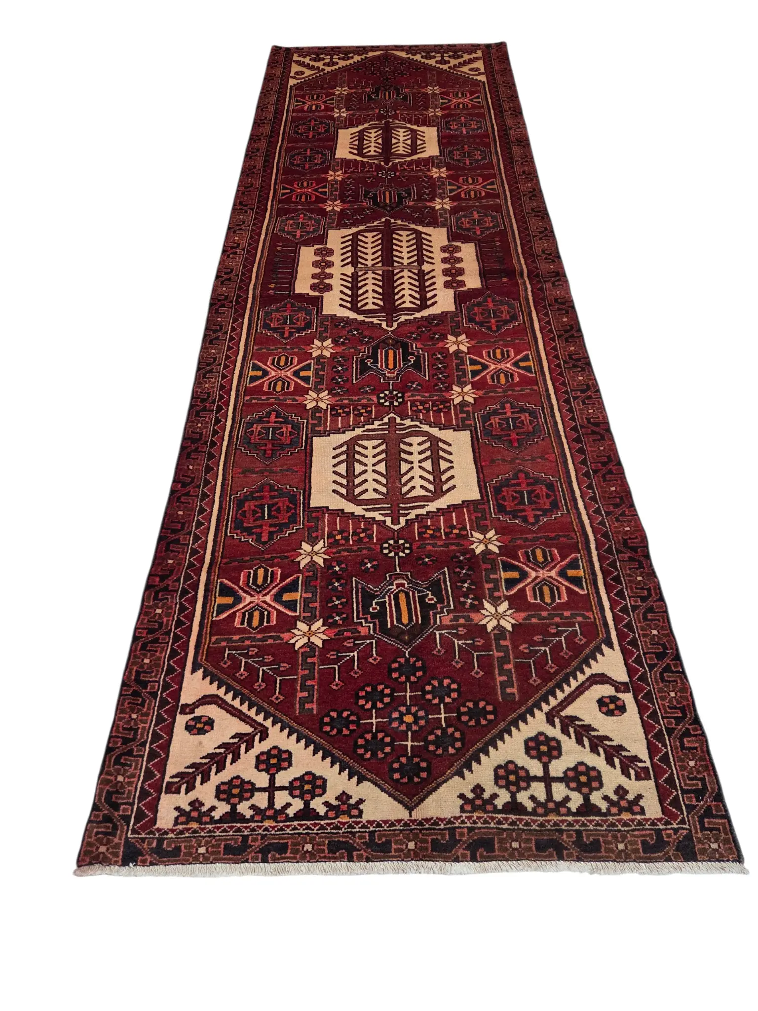Hamedan Persian Runner 3.15 x 1.05m