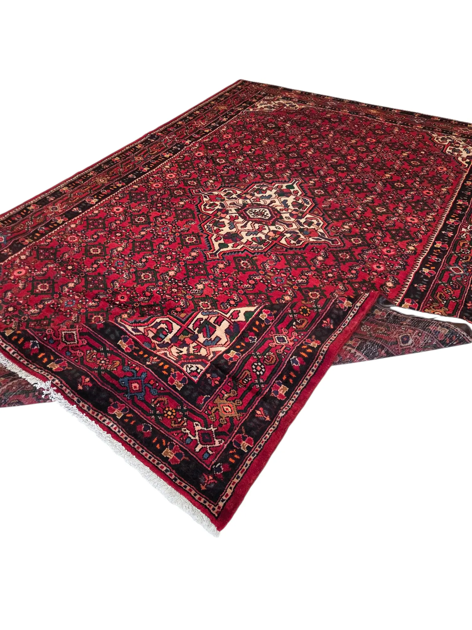 Hosseinabad Persian Handmade Pure Wool Rug 317x207 cm - image 5