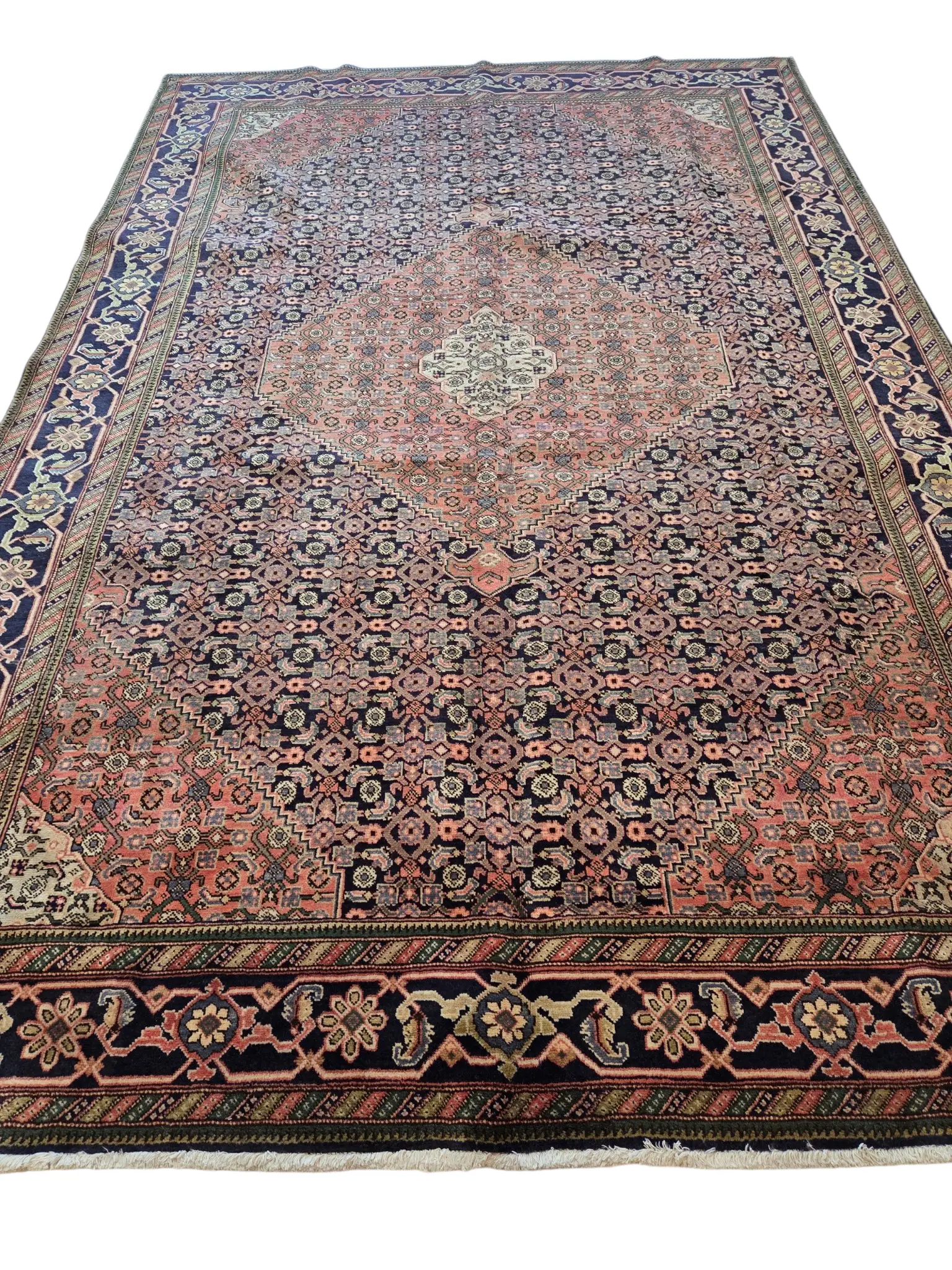 Ardebil Handmade Pure Wool Persian Rug 327x220 cm