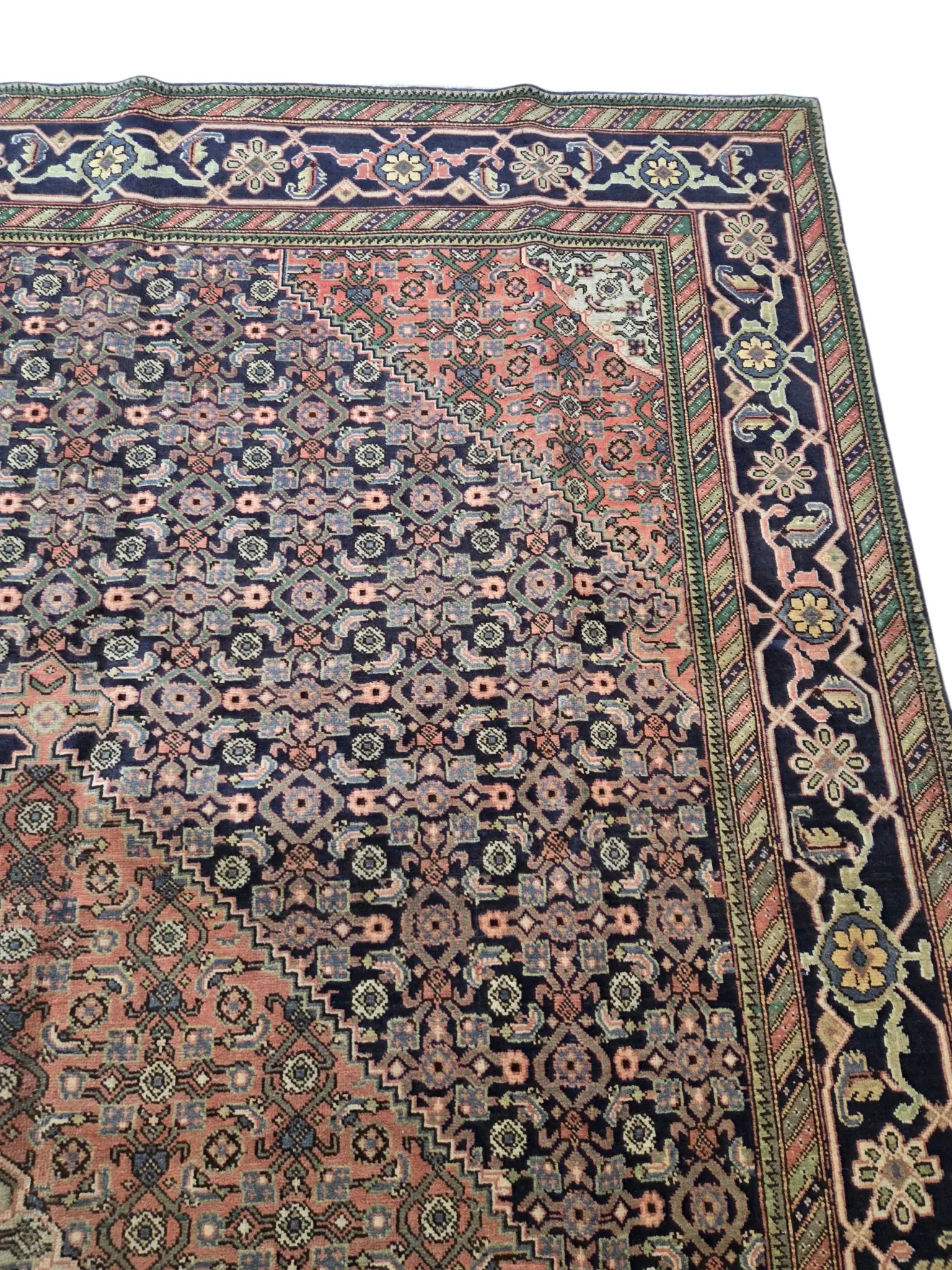 Ardebil Handmade Pure Wool Persian Rug 327x220 cm - image 3