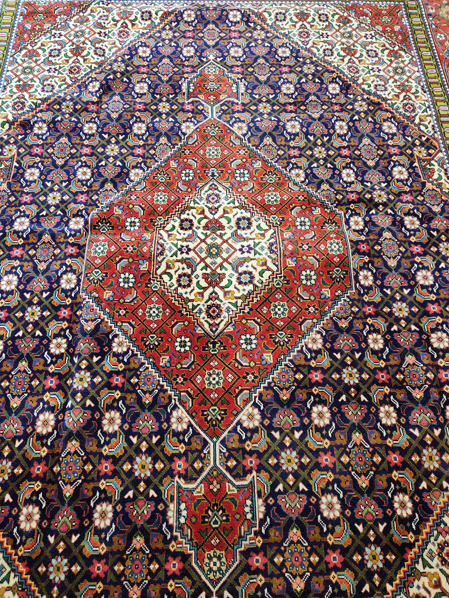 Ardebil Vintage Persian Rug 3.46x2.55m