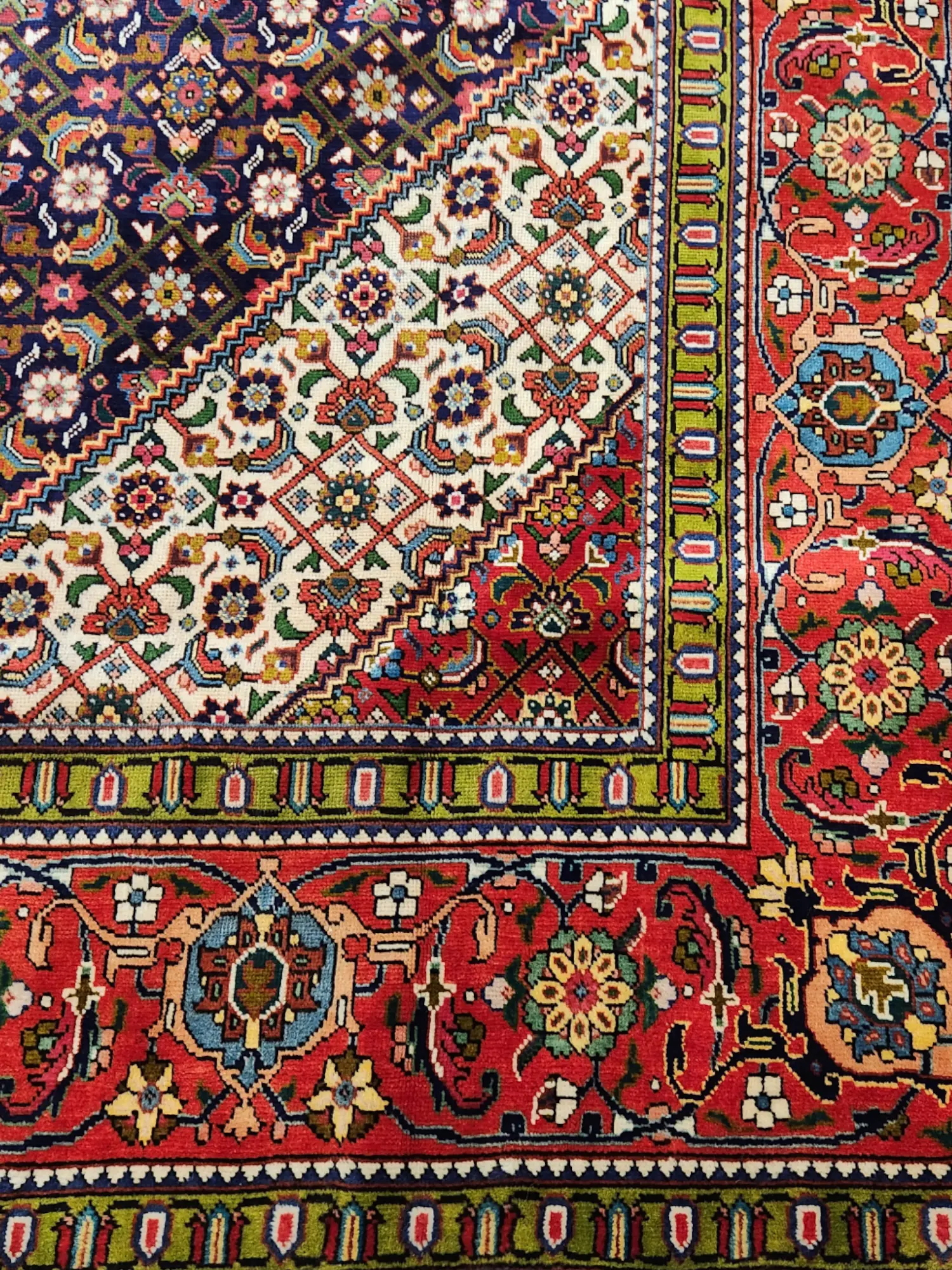 Ardebil Vintage Persian Rug 3.46 x 2.55m - image 4