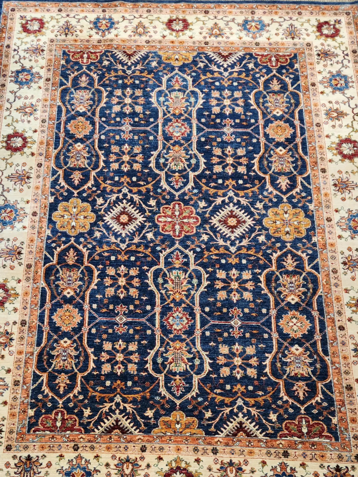 Chobi Veggie Dye Rug 3.04 x 2.29m