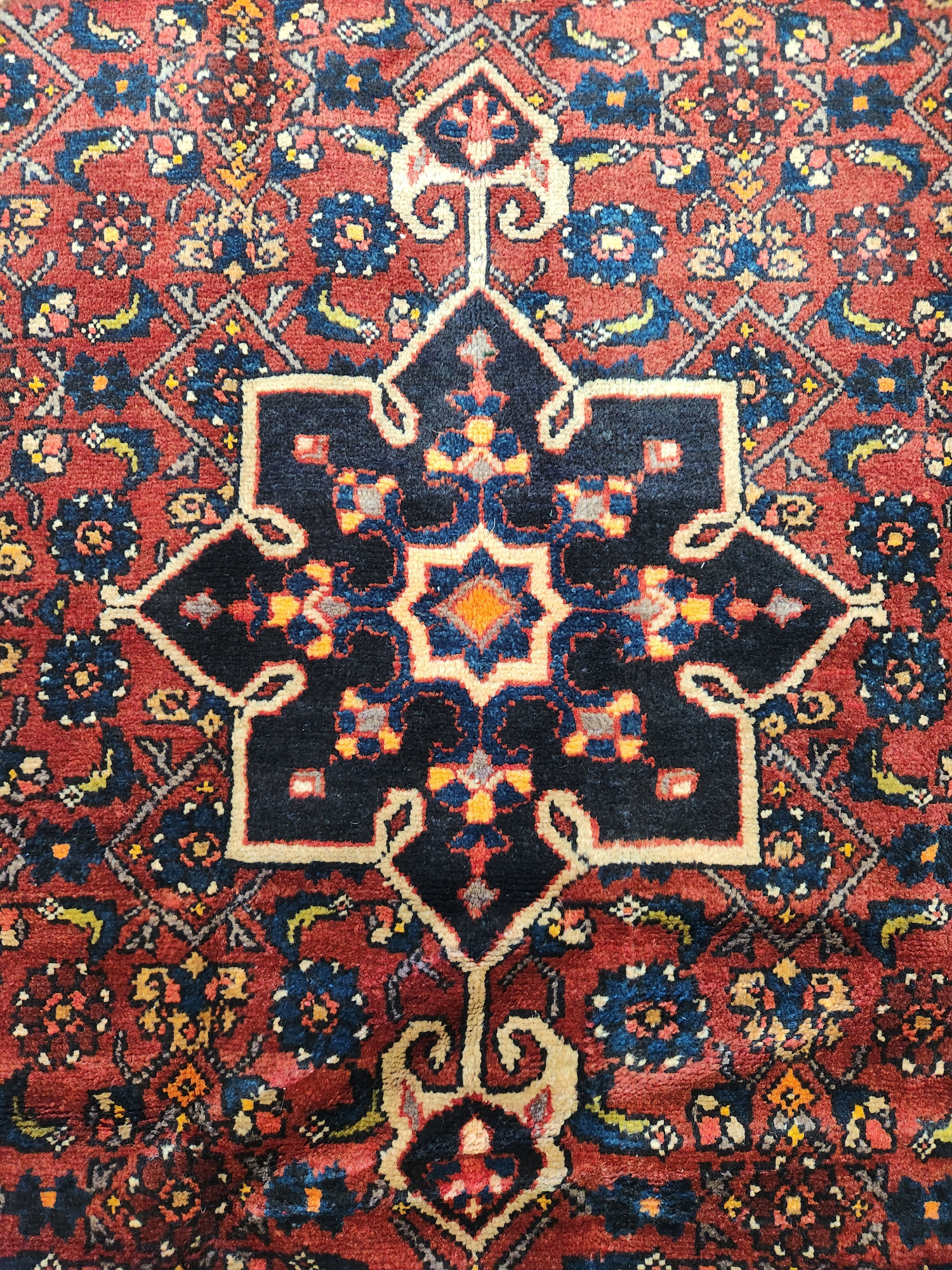 Hamadan Enjelas Persian Rug 213x128cm