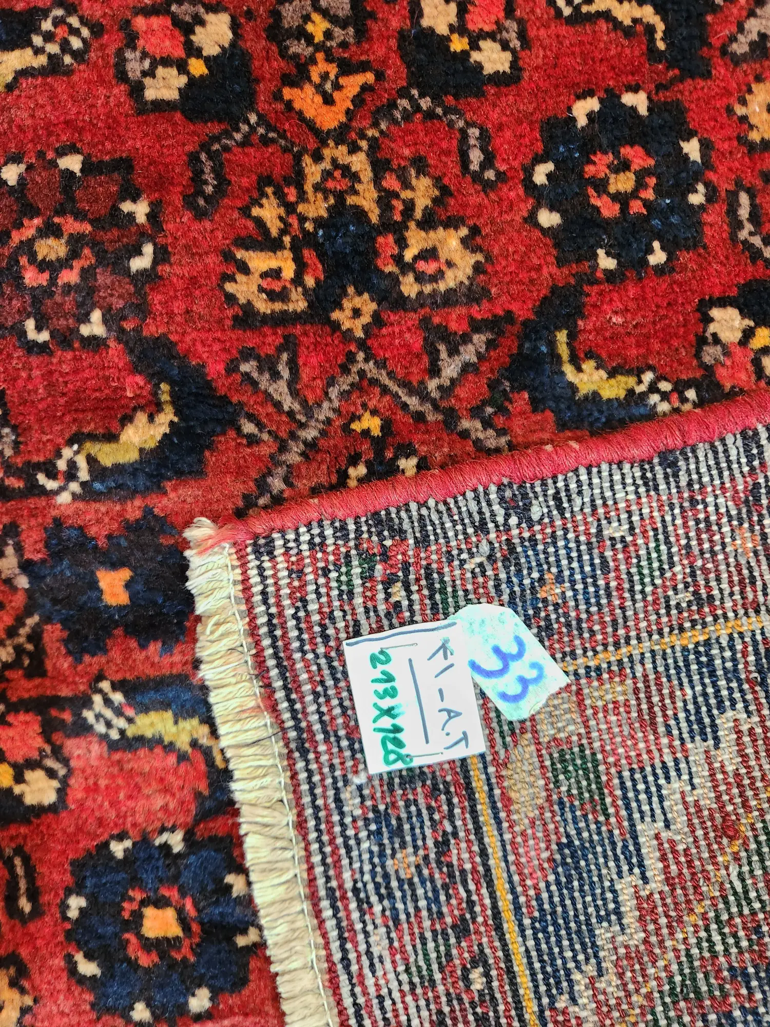 Hamadan Enjelas Persian Rug 2.13 x 1.28m - image 4