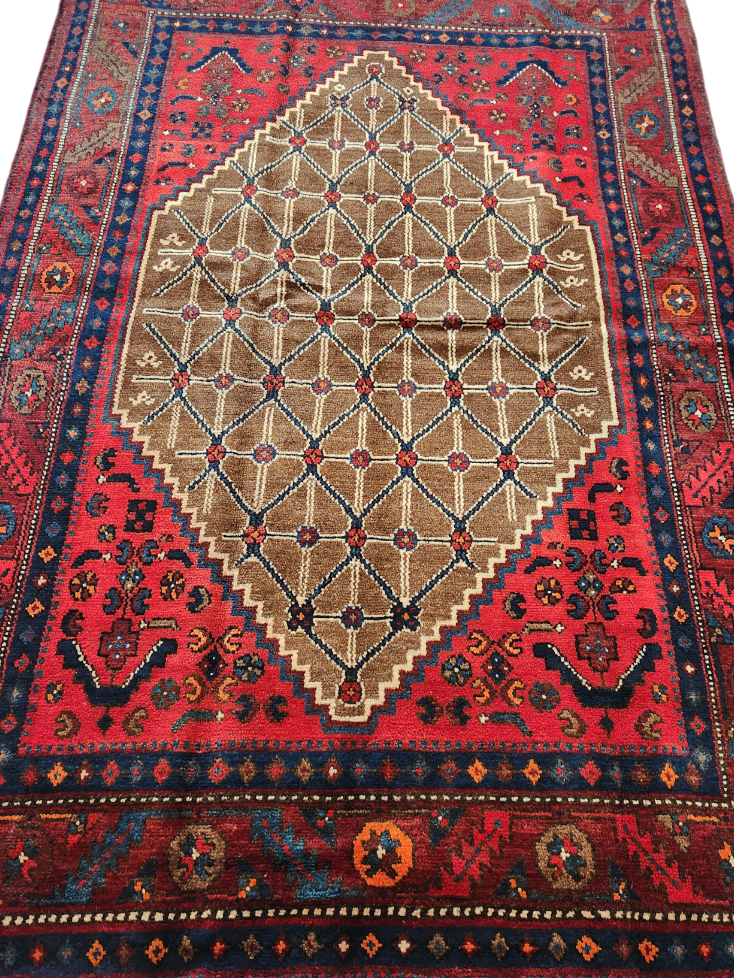 Hamadan Persian Rug 196x133cm