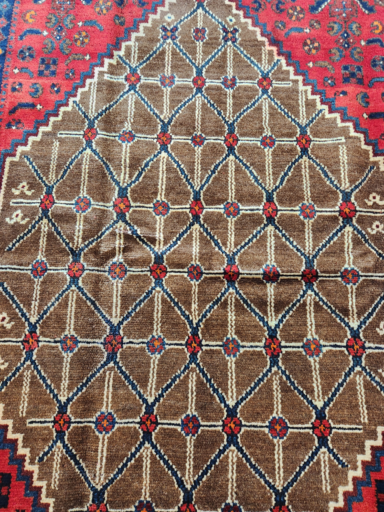 Hamadan Persian Rug 196x133cm